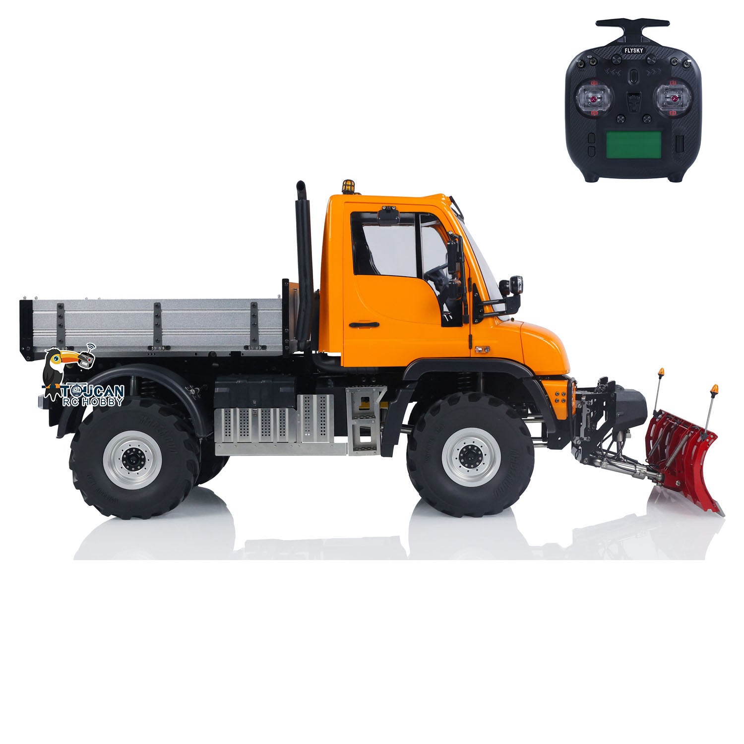 1/10 U423 4X4 Hydraulic RC Off-Road Truck - Remote Control Rock Crawler Climbing Car with PNP Version, Painted Body, Lights & Sound Effects - Perfect for Outdoor Adventure, Off-Road Racing & Backyard Play