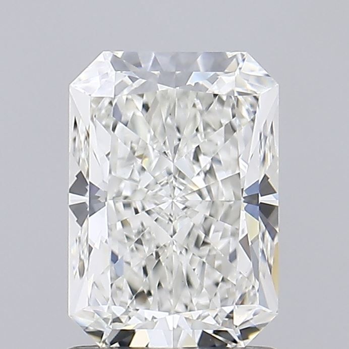 1.5 Carat F Color VVS2 Clarity Radiant Cut Lab-Grown Diamond for Engagement Rings & Fine Jewelry