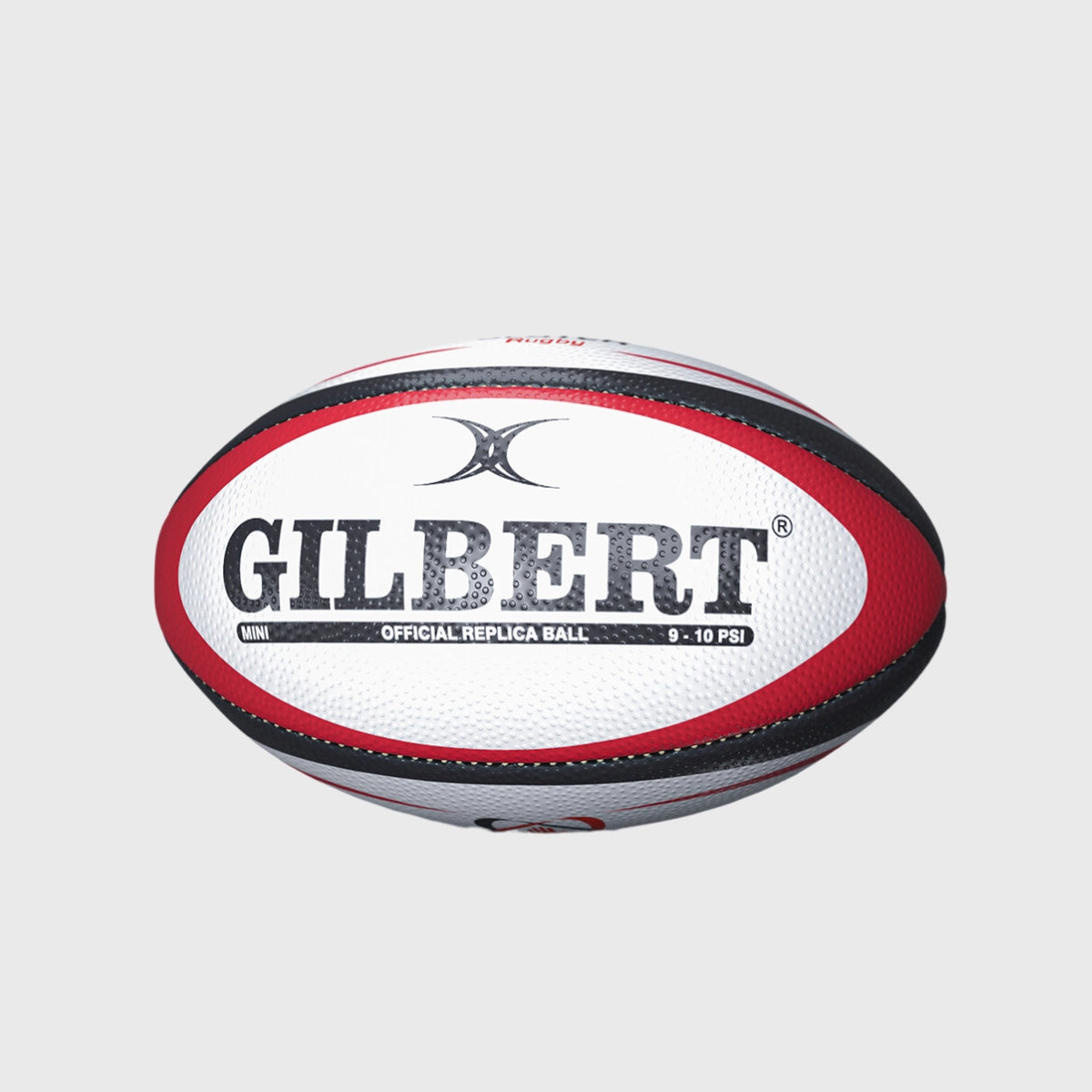 Gilbert Ulster Replica Mini Rugby Ball - Authentic Collectible for Rugby Fans, Perfect for Gifts, Training & Home Decor