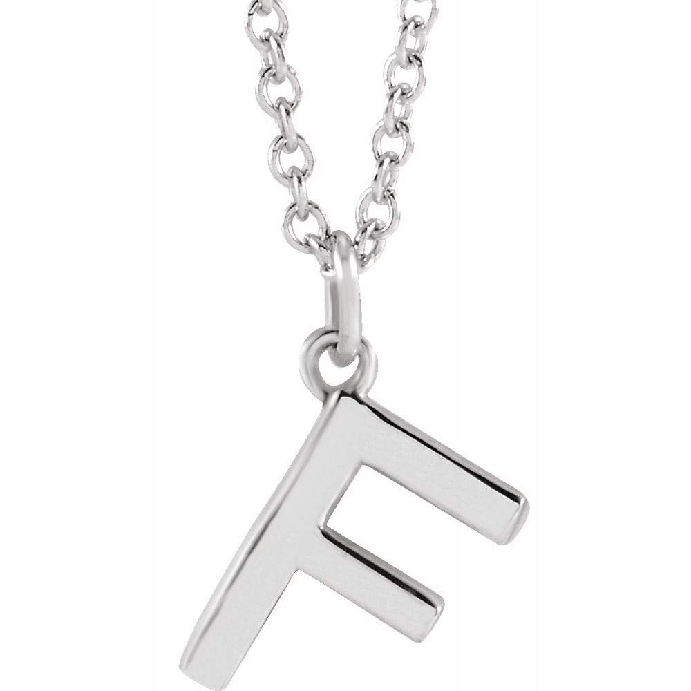 Alphabet Initial Letter Dangle Charm Pendant Chain Necklace - 18 Inch Gold/Silver Personalized Name Necklace for Women - Perfect Gift for Birthday, Anniversary & Valentine's Day