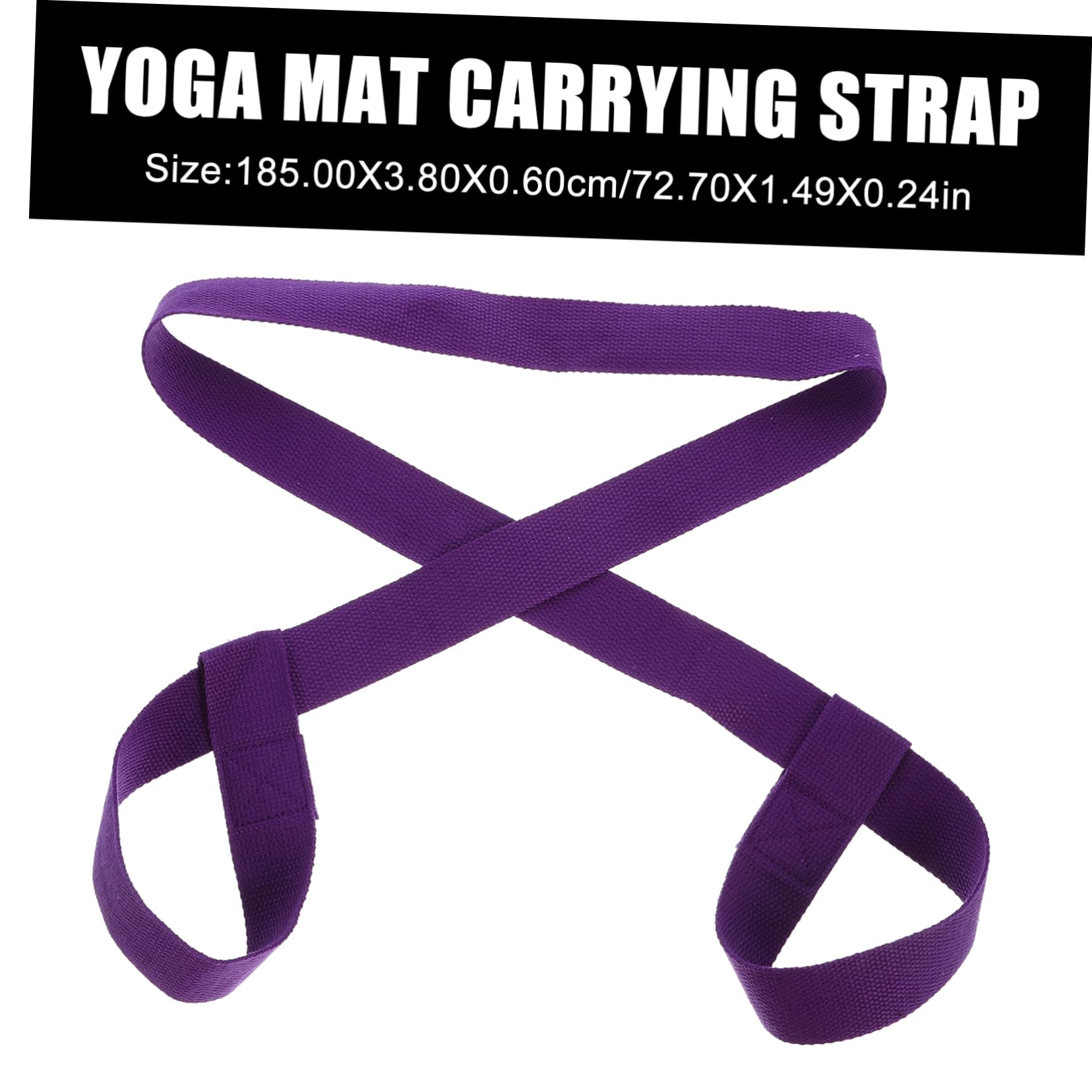 Premium Yoga Mat Strap - Non-Slip Yoga Mat Carrier with Adjustable Band for Yoga Training, Travel & Storage | Ideal for Yoga Classes, Gym, Home Practice & Outdoor Workouts