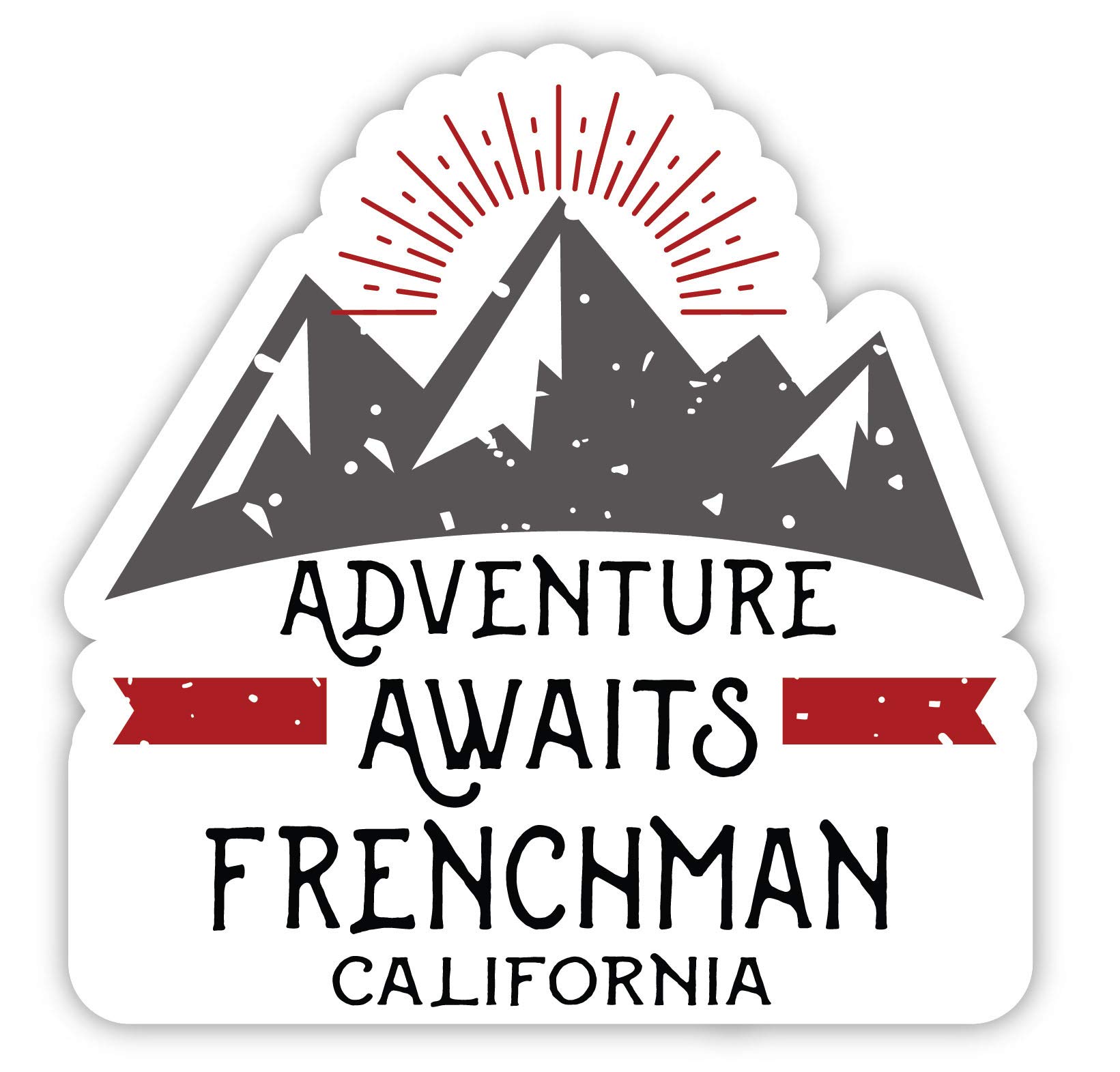 California Souvenir Fridge Magnet - 4-Inch Adventure Awaits Design - Perfect for Travel Lovers & Refrigerator Decoration