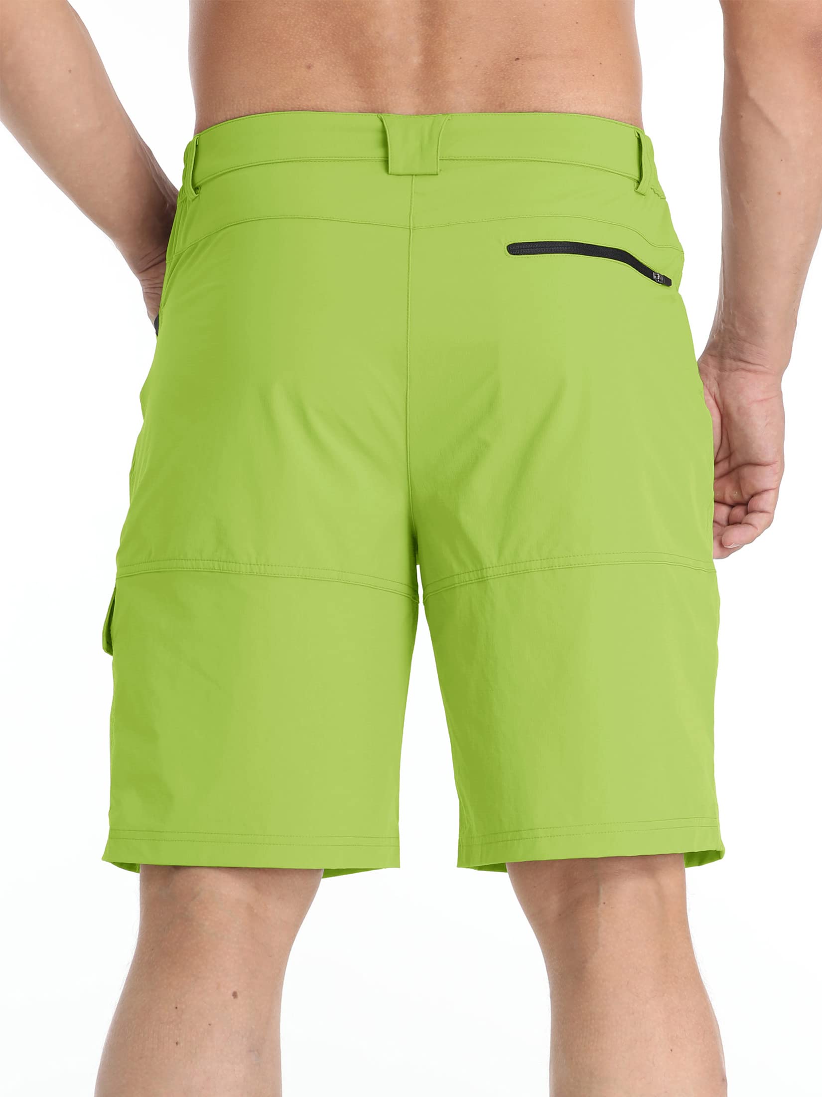 TACVASEN Men's Quick Dry Cargo Shorts - Lightweight Summer Outdoor Hiking & Work Shorts for Men, No Belt Included - Perfect for Camping, Travel & Casual Wear