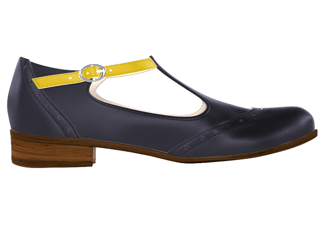 Jane Mary Janes Women's Comfortable Slip-On Shoes for Casual Wear, Walking & Everyday Use