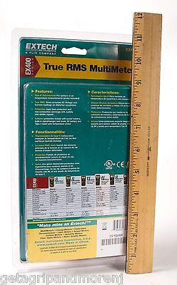 Extech EX430 True RMS Autoranging Digital Multimeter - 11 Functions for Electrical Testing, HVAC, Automotive & Home Use | New!