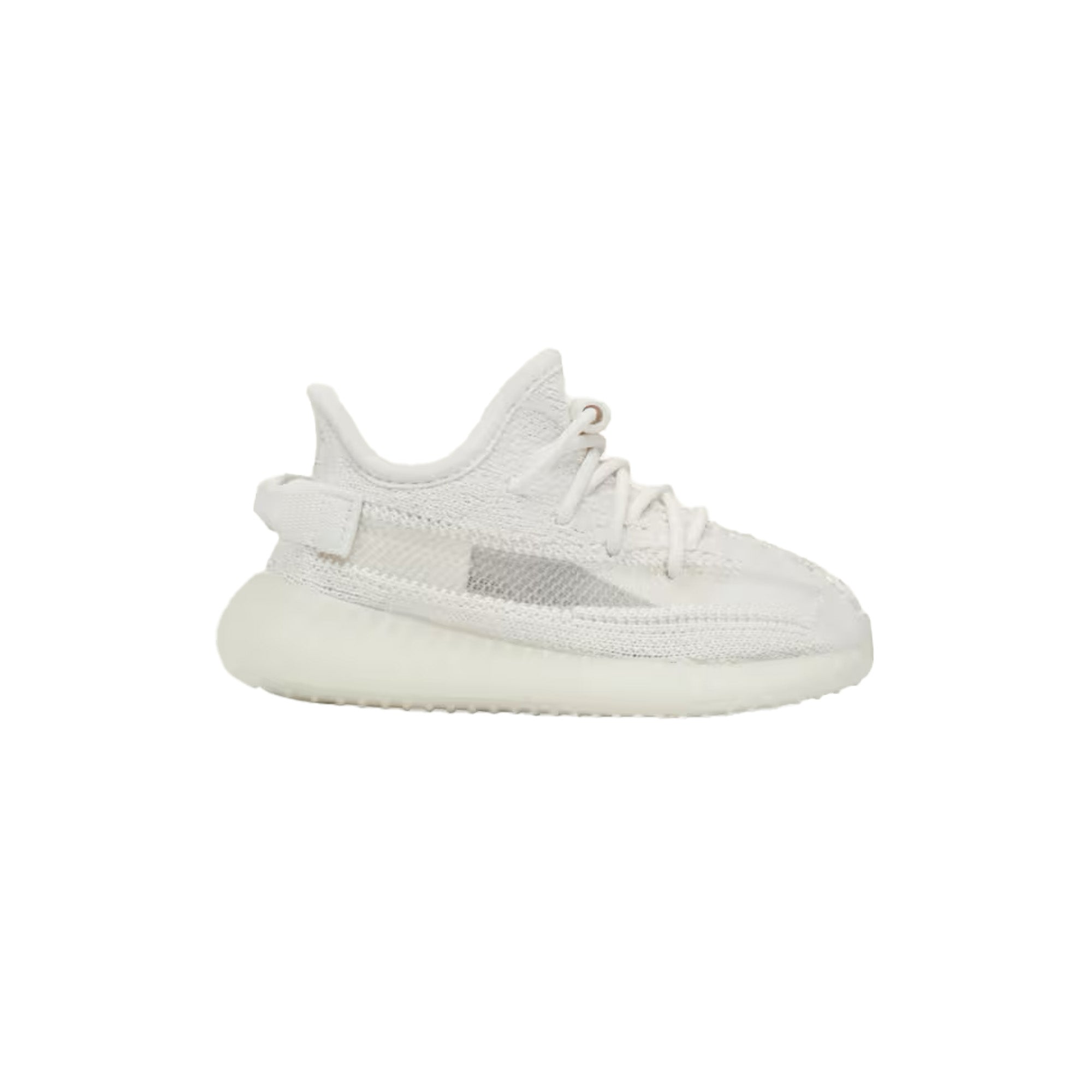 Adidas Yeezy Boost 350 V2 'Bone' White Sneakers for Infants - 2024 New Release | Comfortable Baby Shoes for Walking, Playtime & Everyday Wear