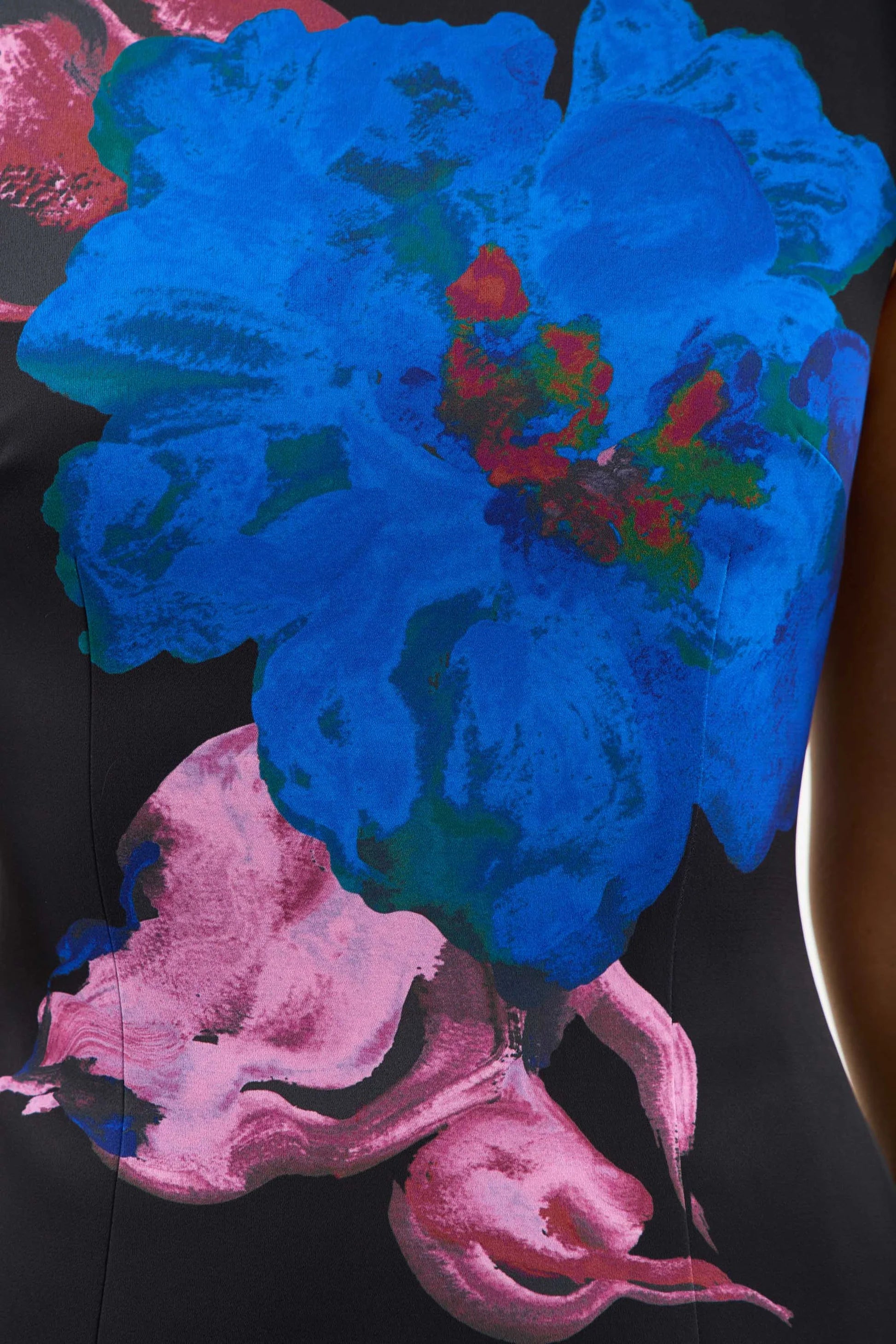 Acid Bloom Mini Dress - Floral Print Party Dress for Women | Perfect for Night Out, Club Wear & Summer Fashion