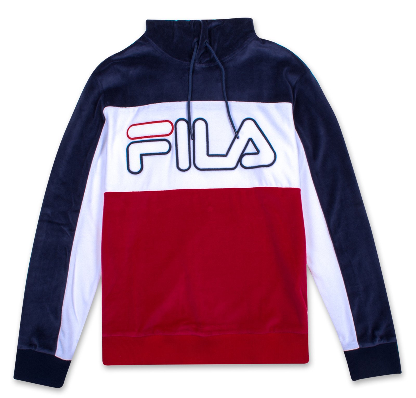 Fila Men's Baggio Hoodie - Lightweight Fleece Pullover Sweatshirt for Casual Wear, Gym & Outdoor Activities