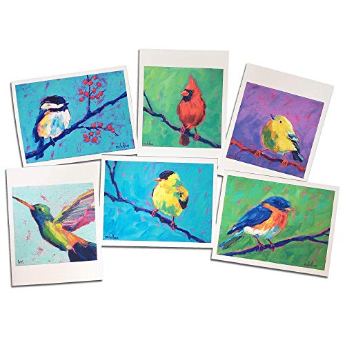 Songbird Notecards Variety Pack - Assorted Blank Bird Note Cards with Envelopes for All Occasions | Thank You Cards, Greeting Cards & Stationery for Women | Perfect for Birthday Gifts, Wedding Favors & Handwritten Letters