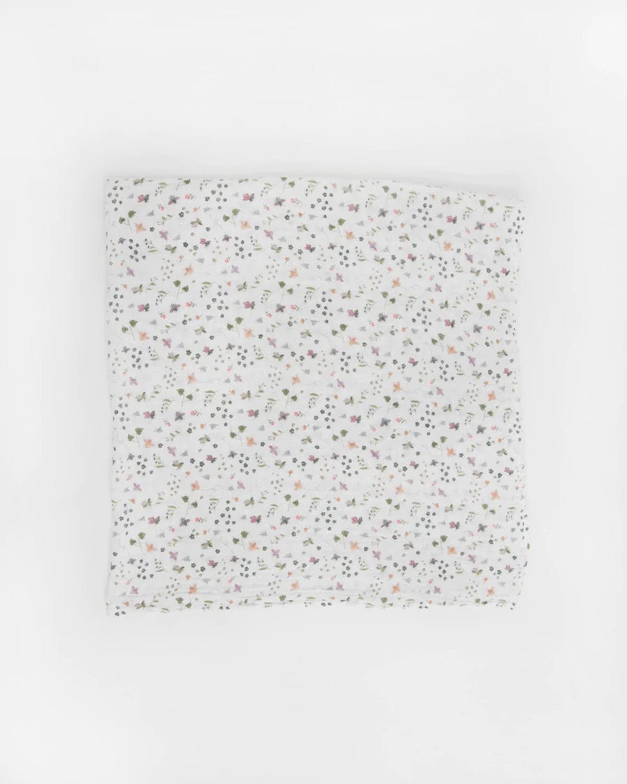 Little Unicorn 100% Cotton Muslin Swaddle Blanket - Soft Baby Swaddles for Newborns, Breathable & Lightweight for Nursery, Travel & Photo Shoots