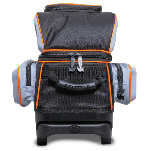 Hammer Gauntlet Double Roller Grey Bowling Bag - Premium 2-Ball Rolling Tote for League & Tournament Play