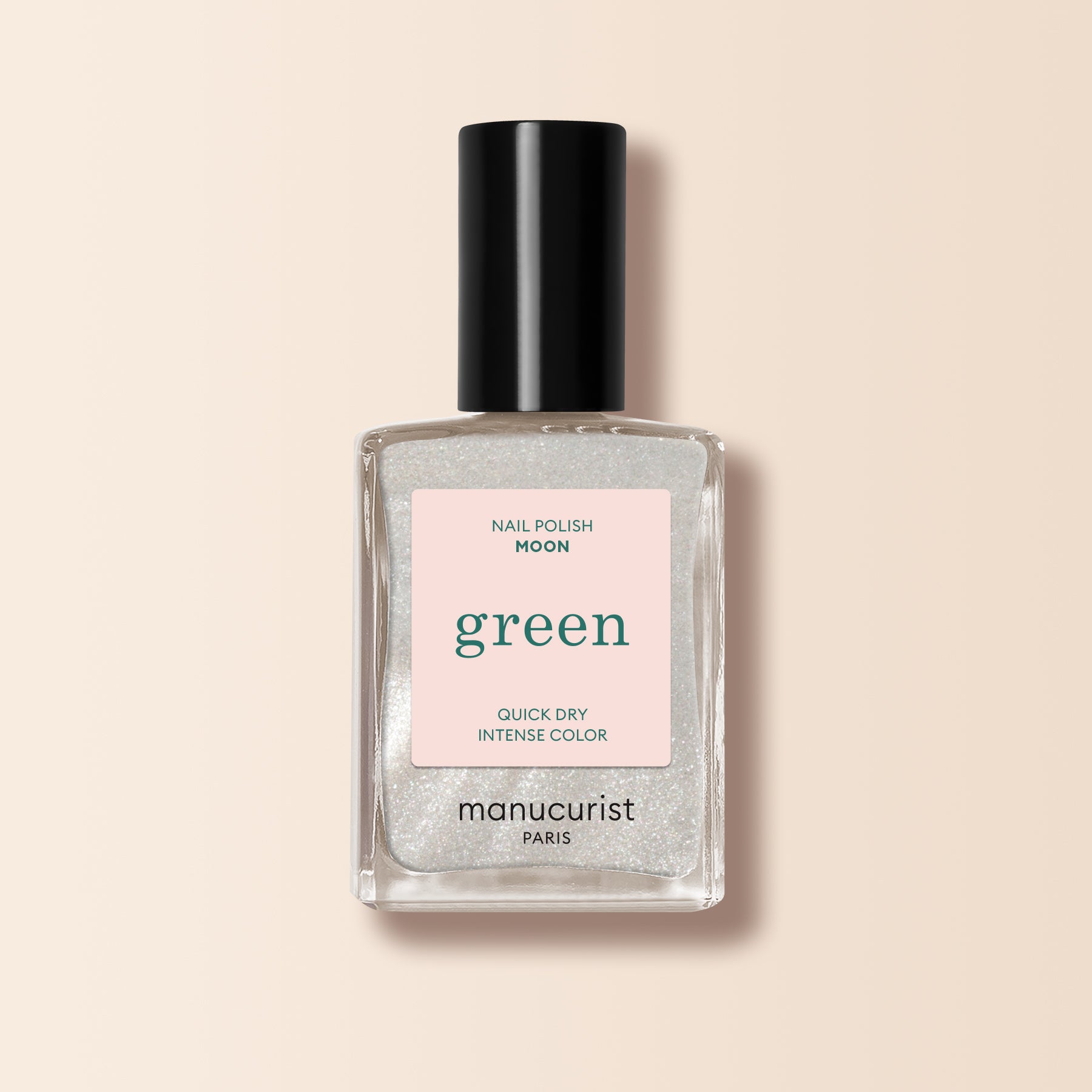 Moon Green Nail Polish - Vegan & Non-Toxic Nail Lacquer for Women - Long Lasting Gel Effect Manicure - Perfect for Parties, Weddings & Everyday Wear