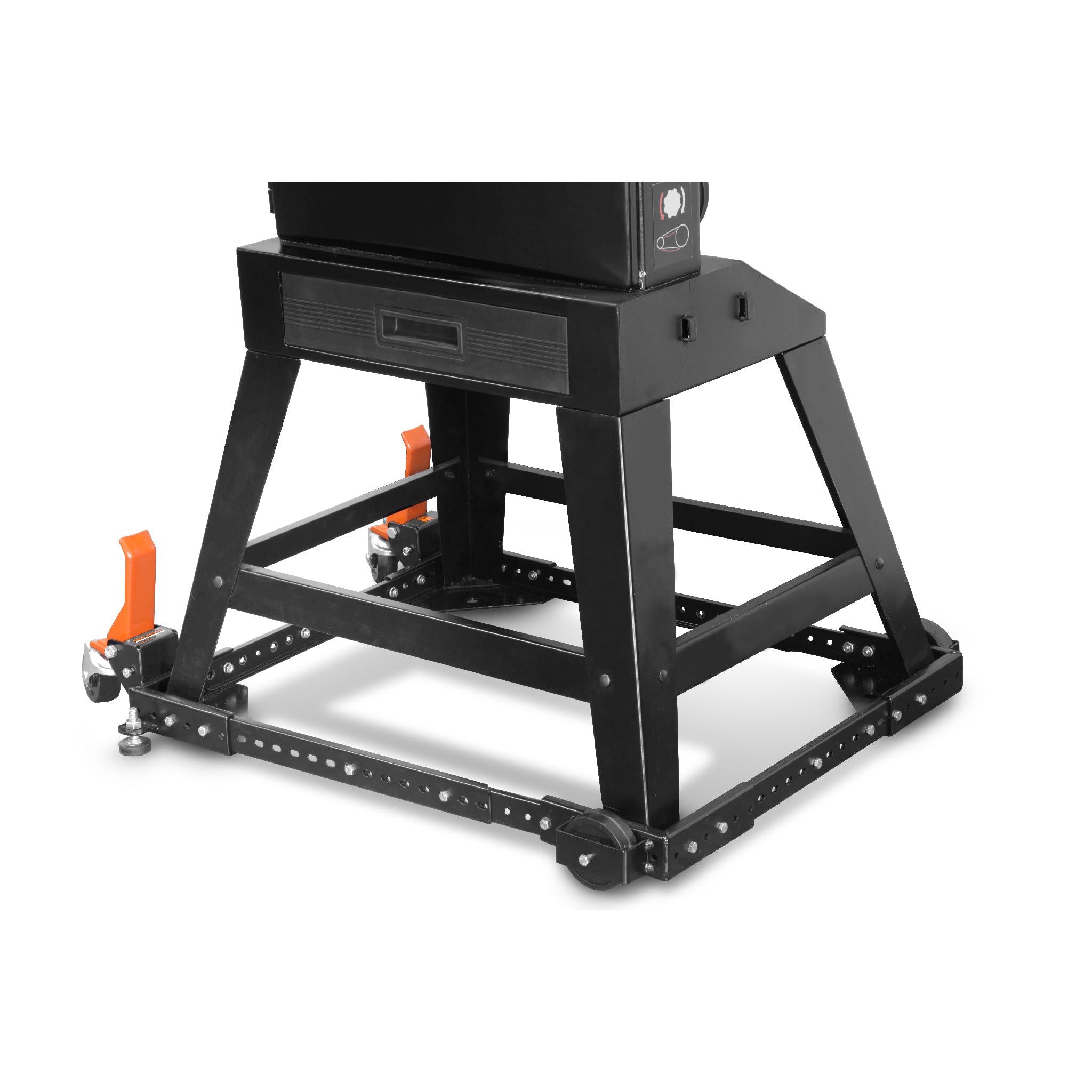 Heavy Duty 500 LB Capacity Universal Mobile Base for Tools & Machines | WEN MB500 | Workshop Equipment Movers for Table Saws, Band Saws & Woodworking Tools