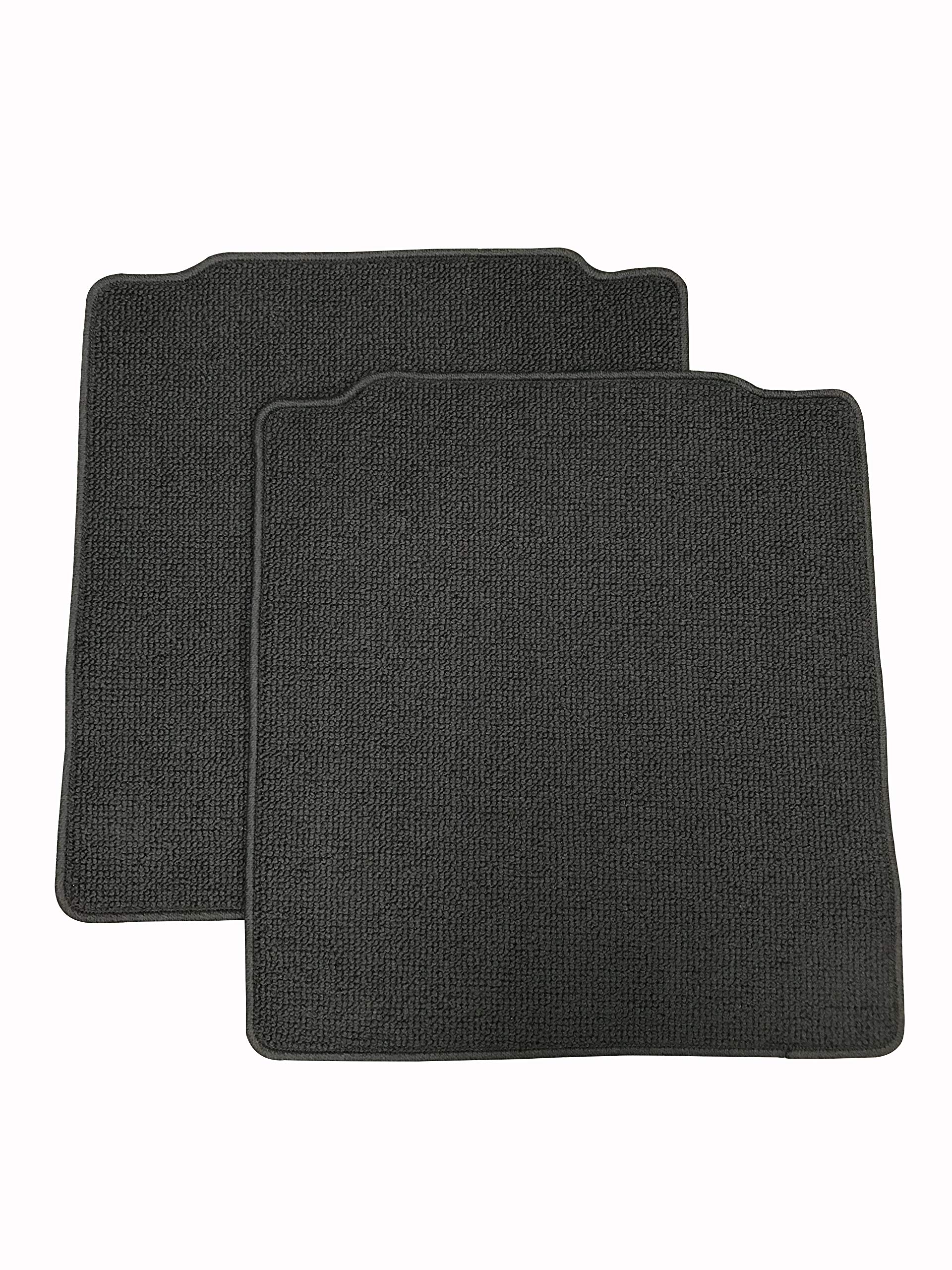 Nissan Titan King Cab All-Weather Floor Mats - Heavy Duty Rubber Car Mats for 2004-2023 Models - Black (185T8-BLCKL) | Perfect for Off-Roading, Work Trucks & Daily Commutes