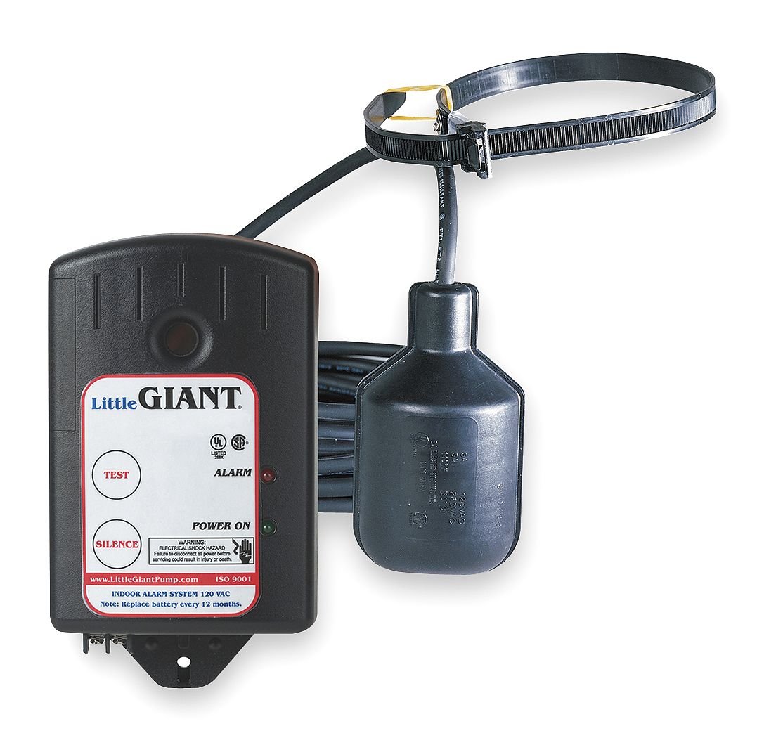 120V High Water Alarm - Flood Detection Sensor for Home, Basement & Boat Safety | Water Leak Alert System