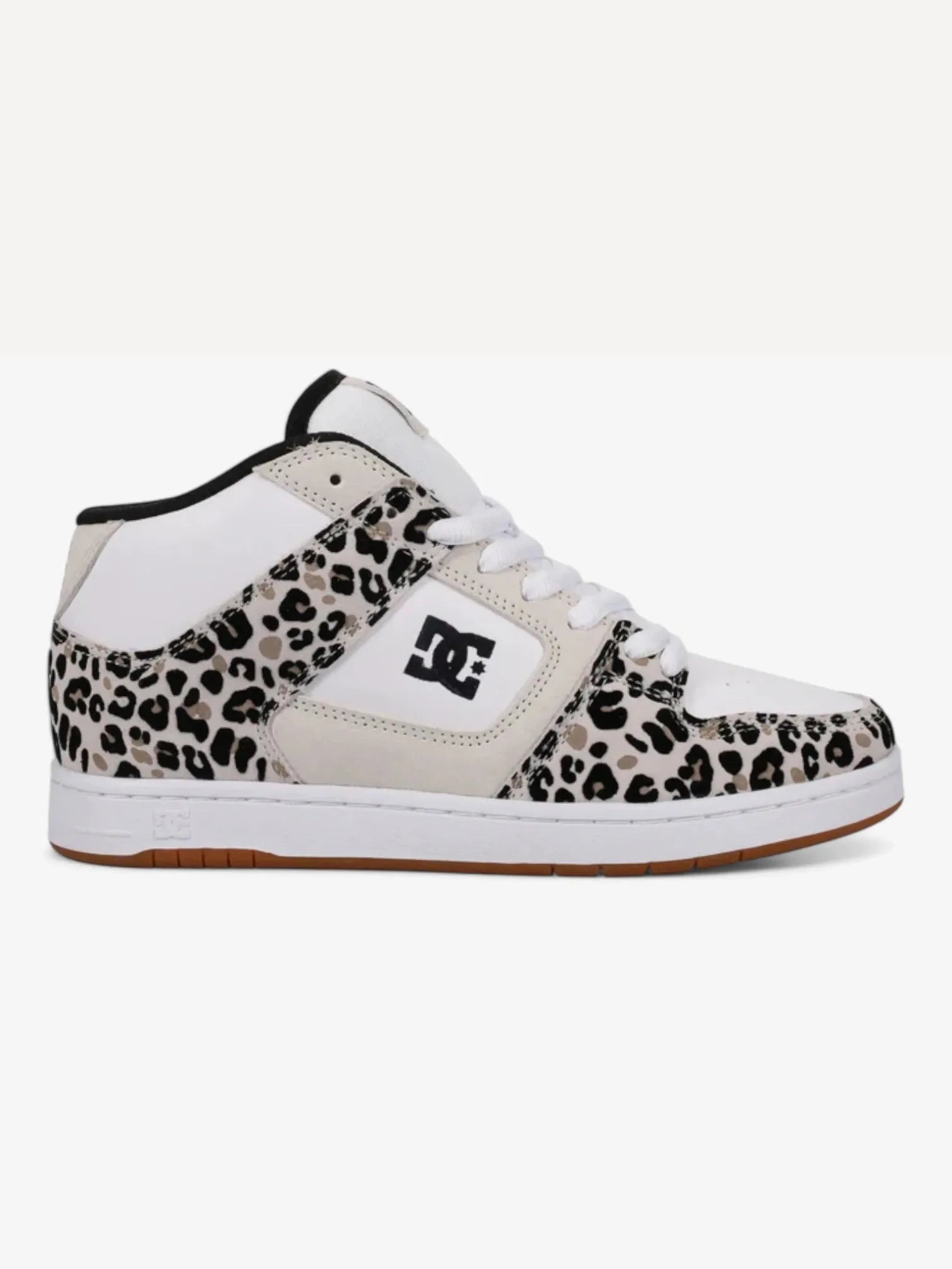DC Women's Manteca 4 Mid LX Sneakers - Animal Print Design for Skateboarding & Street Fashion