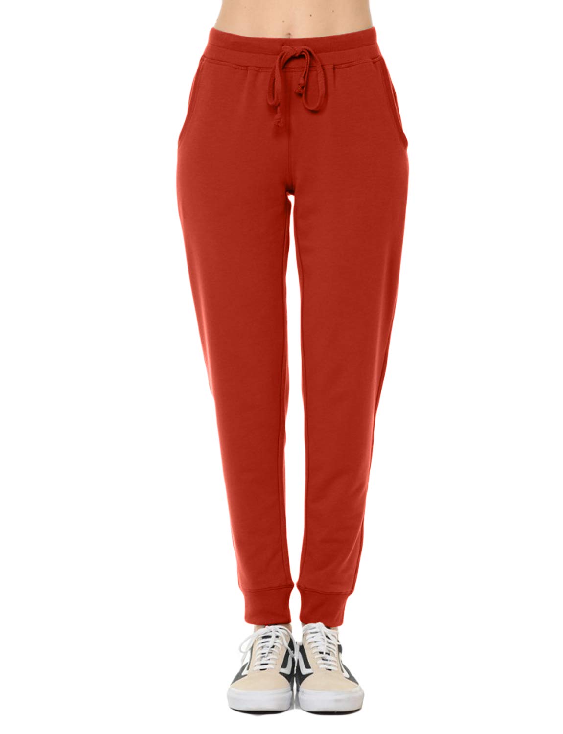 NE PEOPLE Women's Yoga Pants - High Waisted Cotton Workout Joggers with Pockets for Gym, Running & Lounge - Comfortable Sweatpants for Active Women (Sizes S-3XL) - Perfect for Yoga, Pilates, Home Workouts & Casual Wear