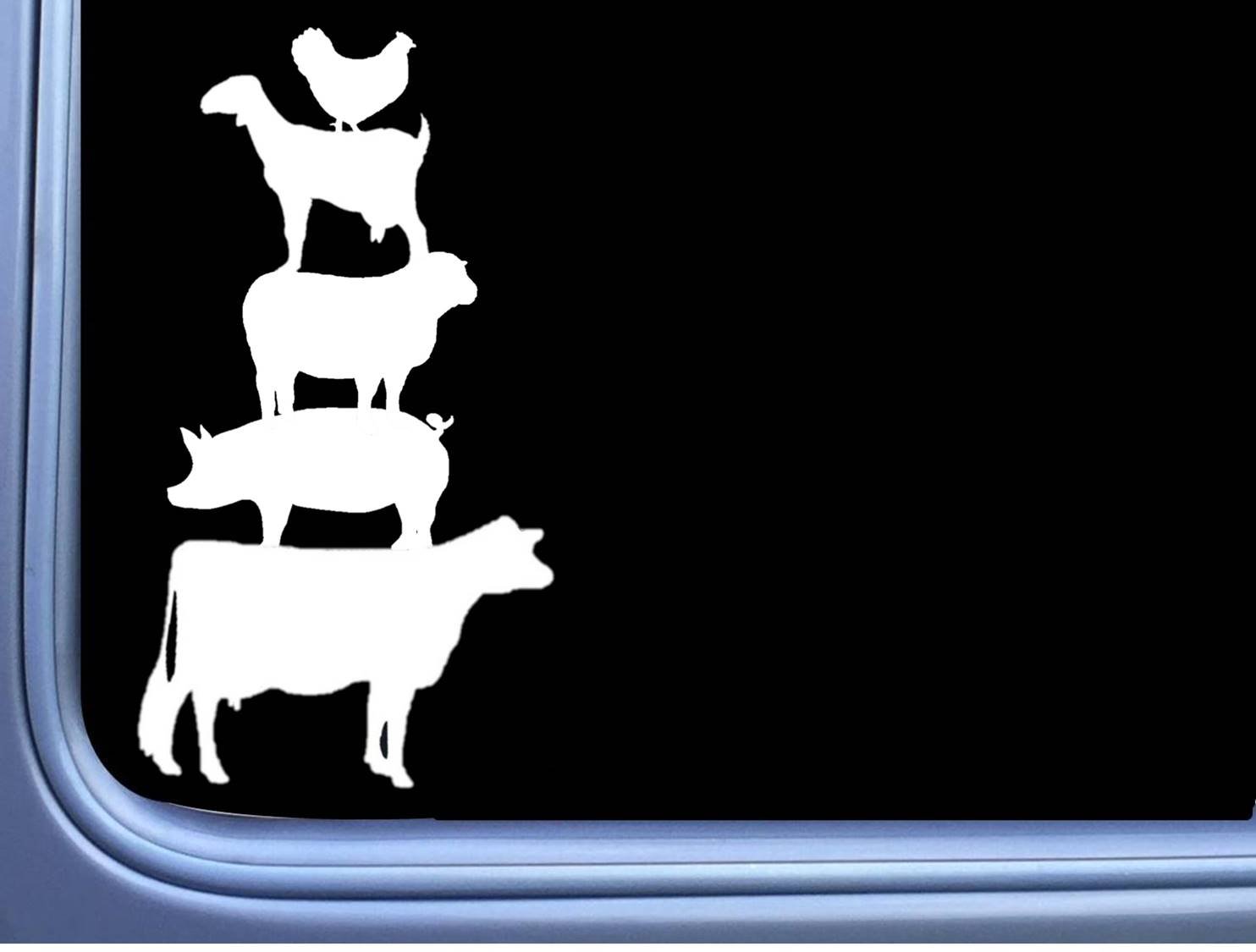 Stacked Animals Stickers - 8