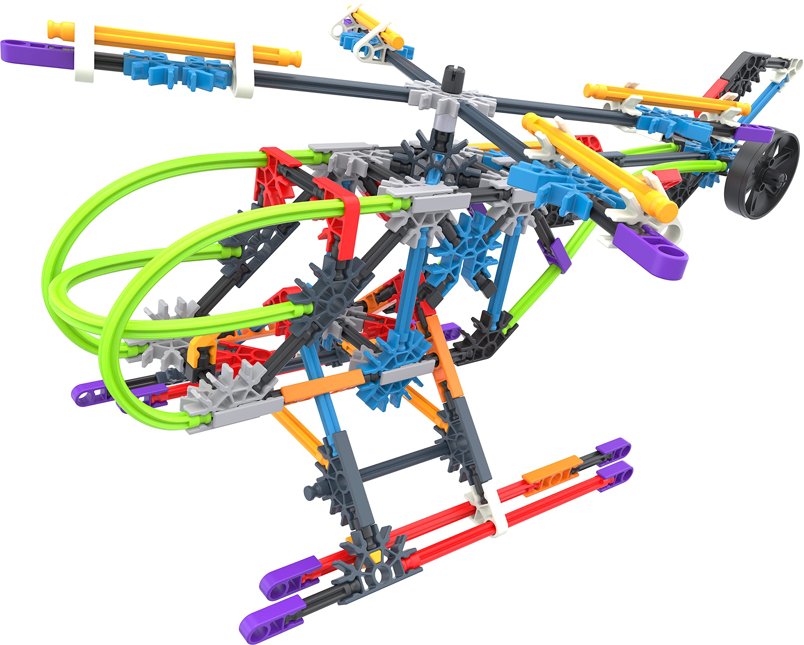 K'NEX 80208 Wings and Wheels Building Set - 500 Piece STEM Learning Kit for Kids Ages 7+ | 3D Educational Construction Toy with 30 Colorful Models | Perfect for Classroom, Homeschool & Engineering Play