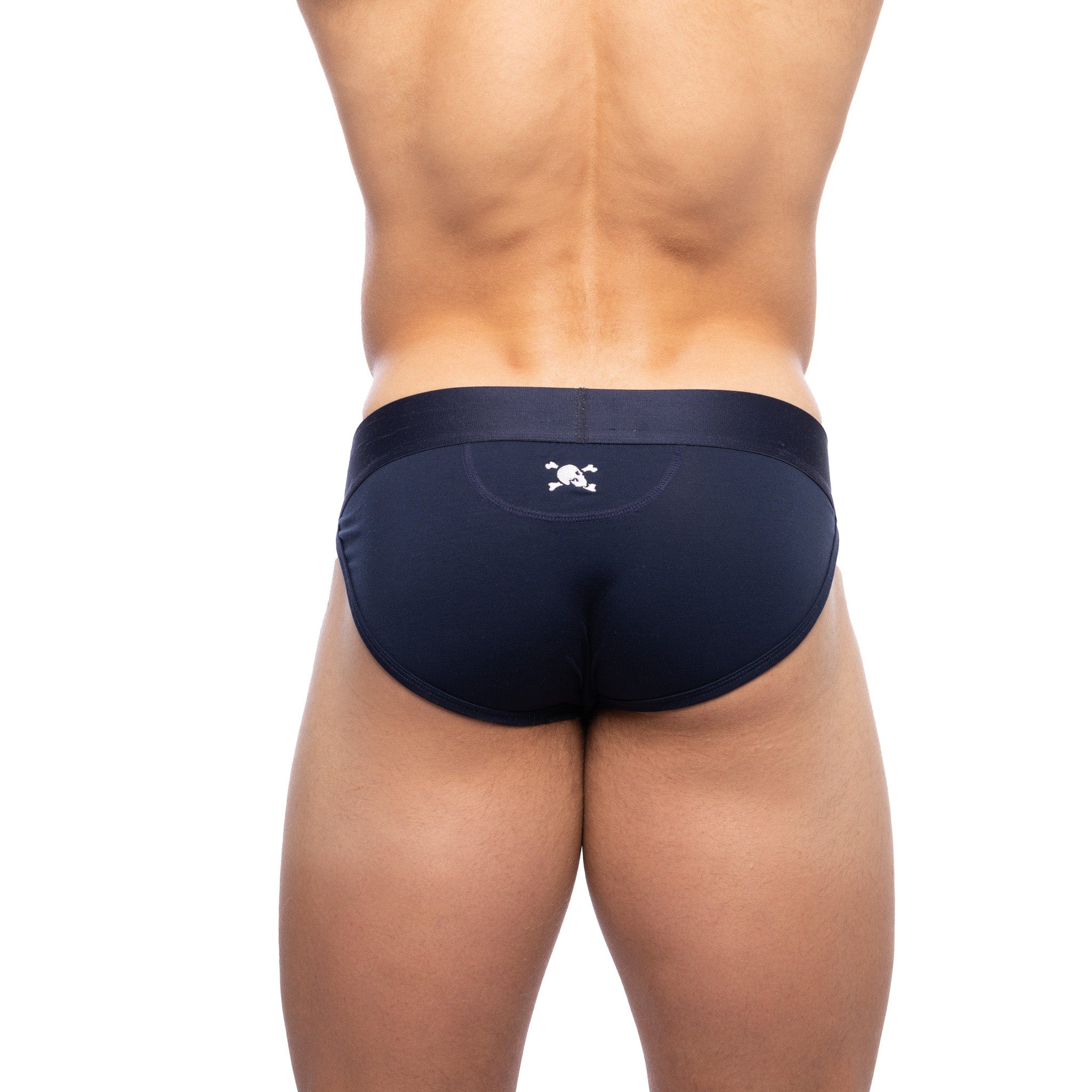 Just the Bones Sport Brief Midnight - Comfortable Men's Underwear for Workout & Active Lifestyle