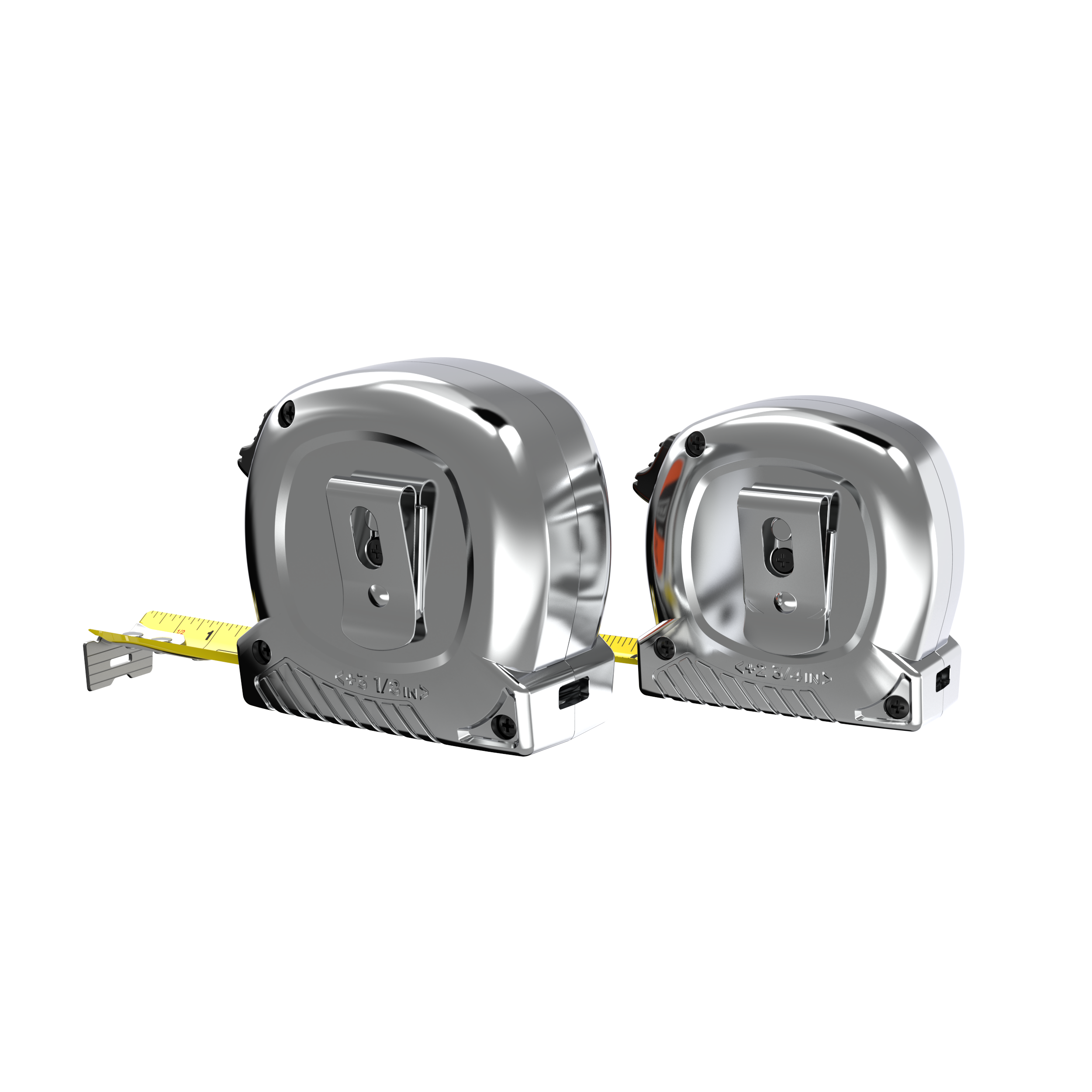 25 ft & 16 ft Tape Measure Bundle - Heavy Duty Retractable Measuring Tape with Lock - Perfect for Construction, DIY Projects & Home Improvement