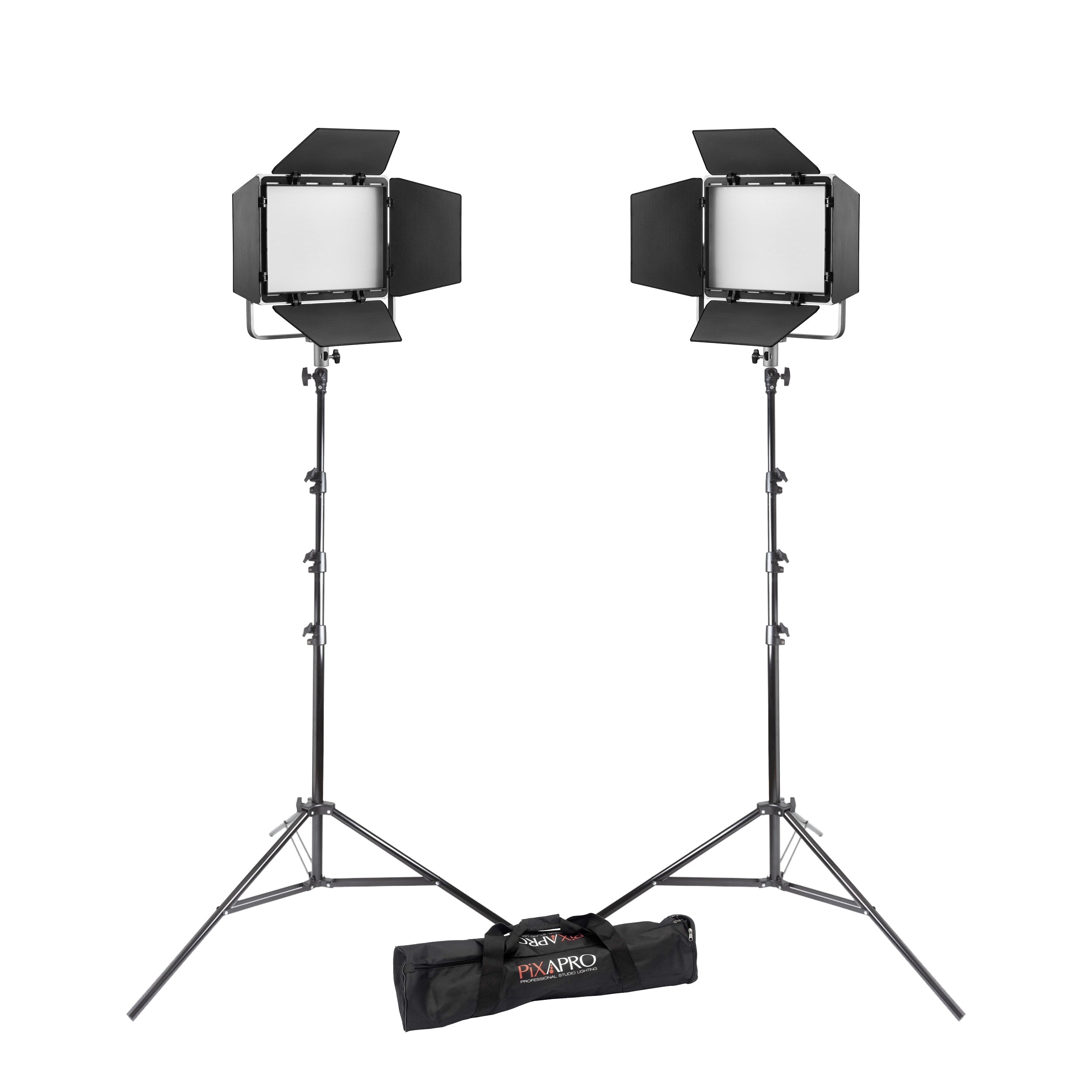 Godox LP400BI Bi-Color LED Light Panel Twin Kit - 5600K & 3200K Adjustable, 400W Equivalent, for Photography, Videography & YouTube Studio Lighting