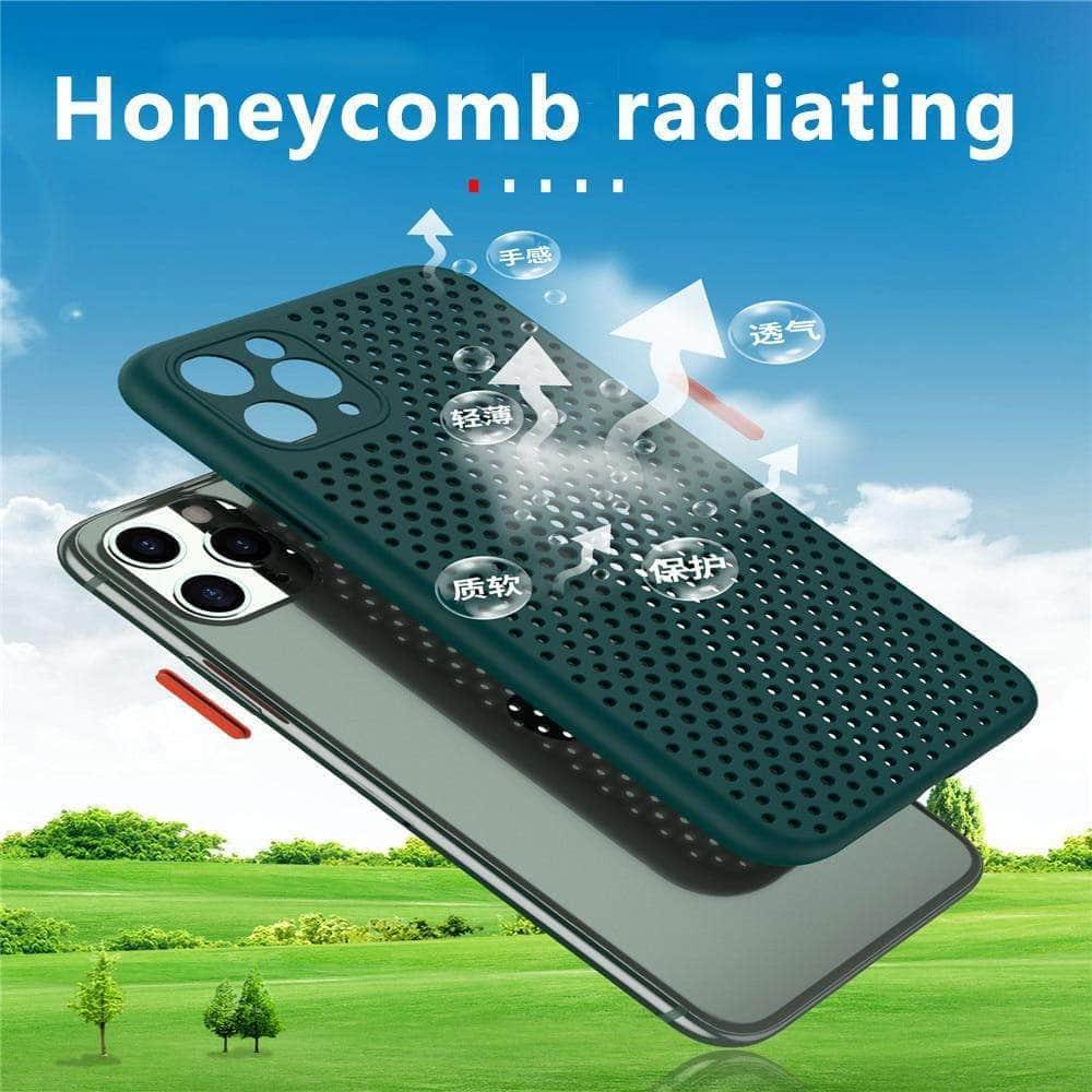 iPhone 13 Pro Max Cooling Case - Soft Silicone Heat Dissipation Phone Cover for Better Performance | Perfect for Gaming & Long Usage