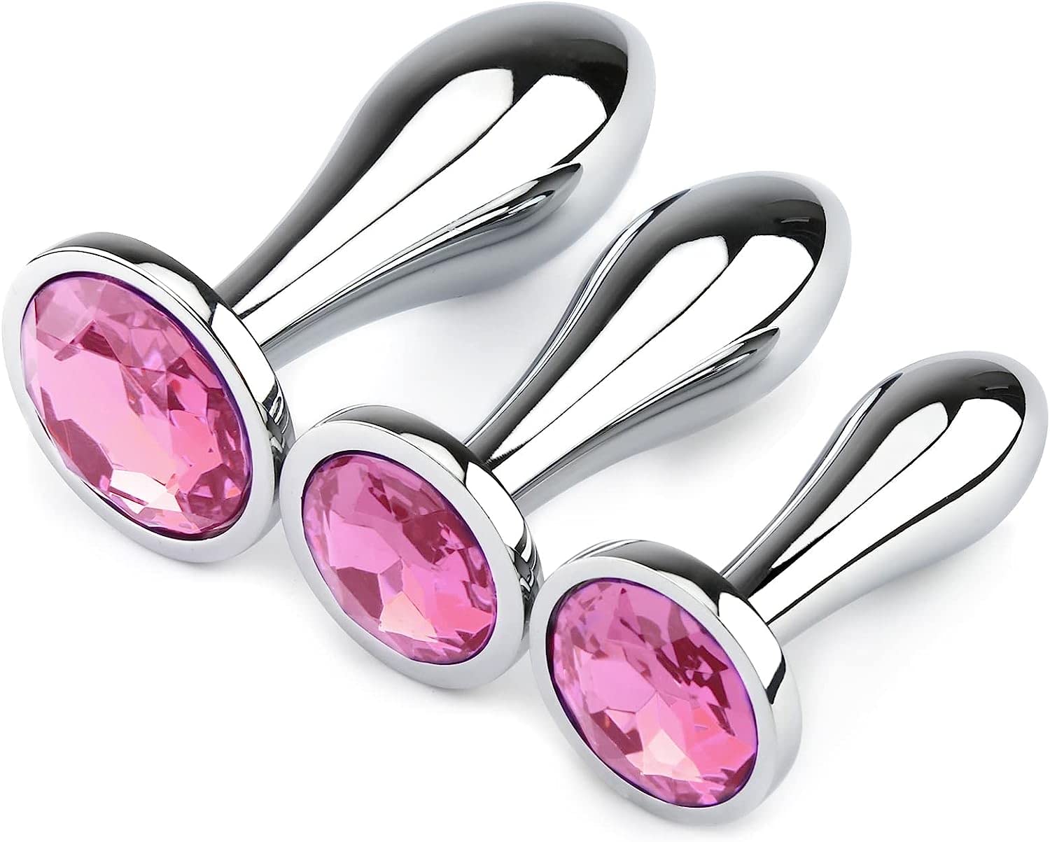 Stainless Steel Anal Plug for Adults - Portable & Comfortable - for Sensual Play
