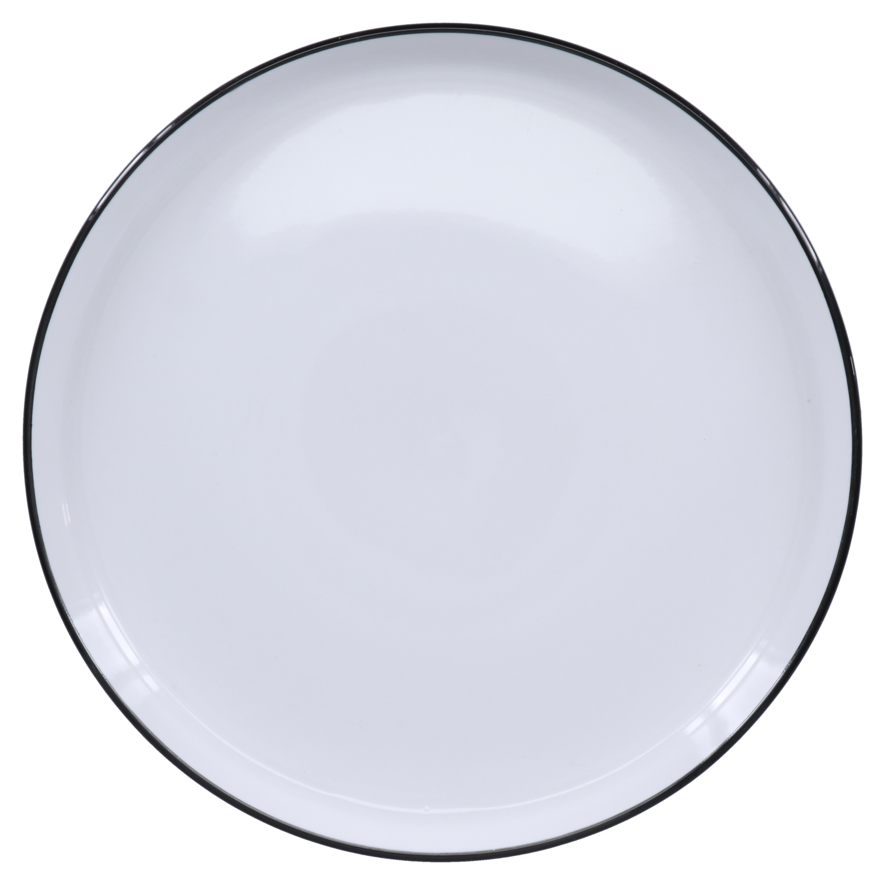 BIA Silhouette Stackable Dinner Plates Set of 10 - Elegant Porcelain Dishes for Everyday Dining, Parties & Entertaining