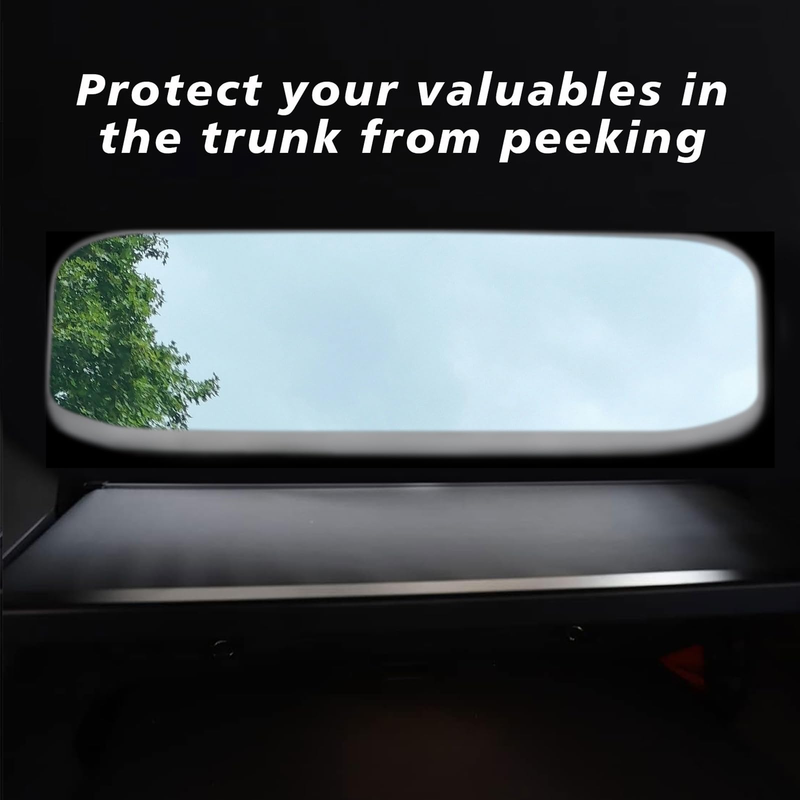 BestEvMod Retractable Trunk Cargo Cover for Kia EV9 2024 | Black Rear Trunk Privacy Shield | Interior Accessories | Perfect for Road Trips, Grocery Storage & Pet Protection
