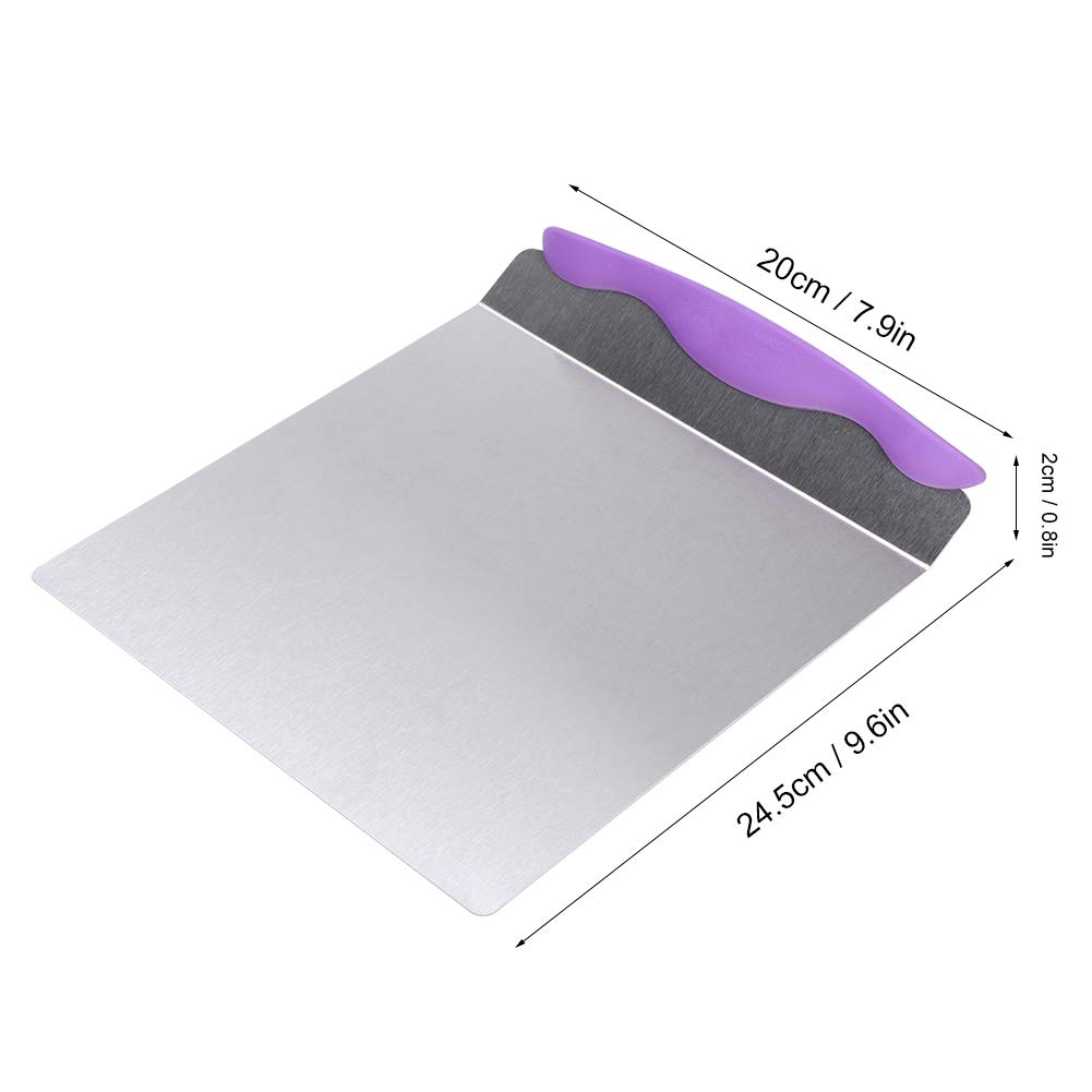 Stainless Steel Cake Shovel - Pizza Transfer Tray, Pastry Lifter & Baking Tool for Cake Decorating, Wedding Desserts & Party Serving