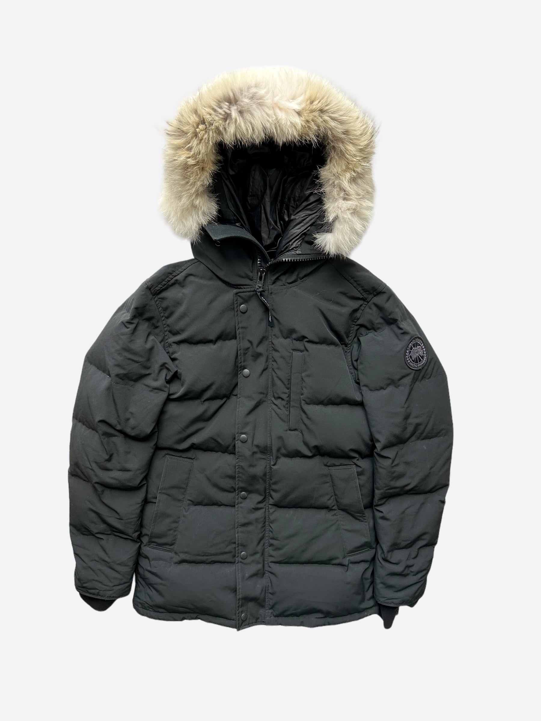 Canada Goose Carson Black Label Men's Parka - Premium Winter Jacket for Extreme Cold Weather | Waterproof & Windproof | Ideal for Outdoor Activities, Skiing, and Urban Fashion