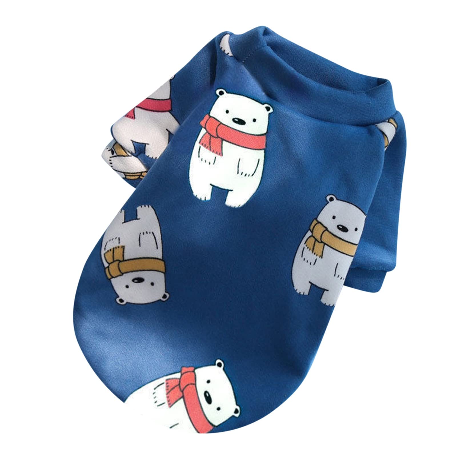 Halloween Dog Costume - Cute Printed Hoodie & T-Shirt for Small Dogs & Puppies - Fashion Pet Clothes for Cats & Dogs - Perfect for Halloween Parties & Photo Shoots