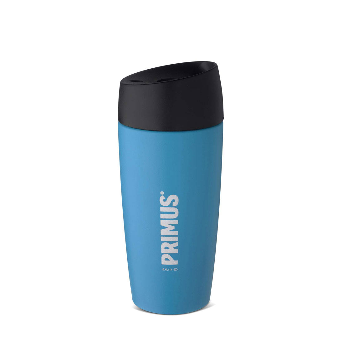 Primus Stainless Steel Vacuum Insulated Travel Mug 400ml - Leak Proof Coffee Thermos for Commuting, Hiking & Office Use