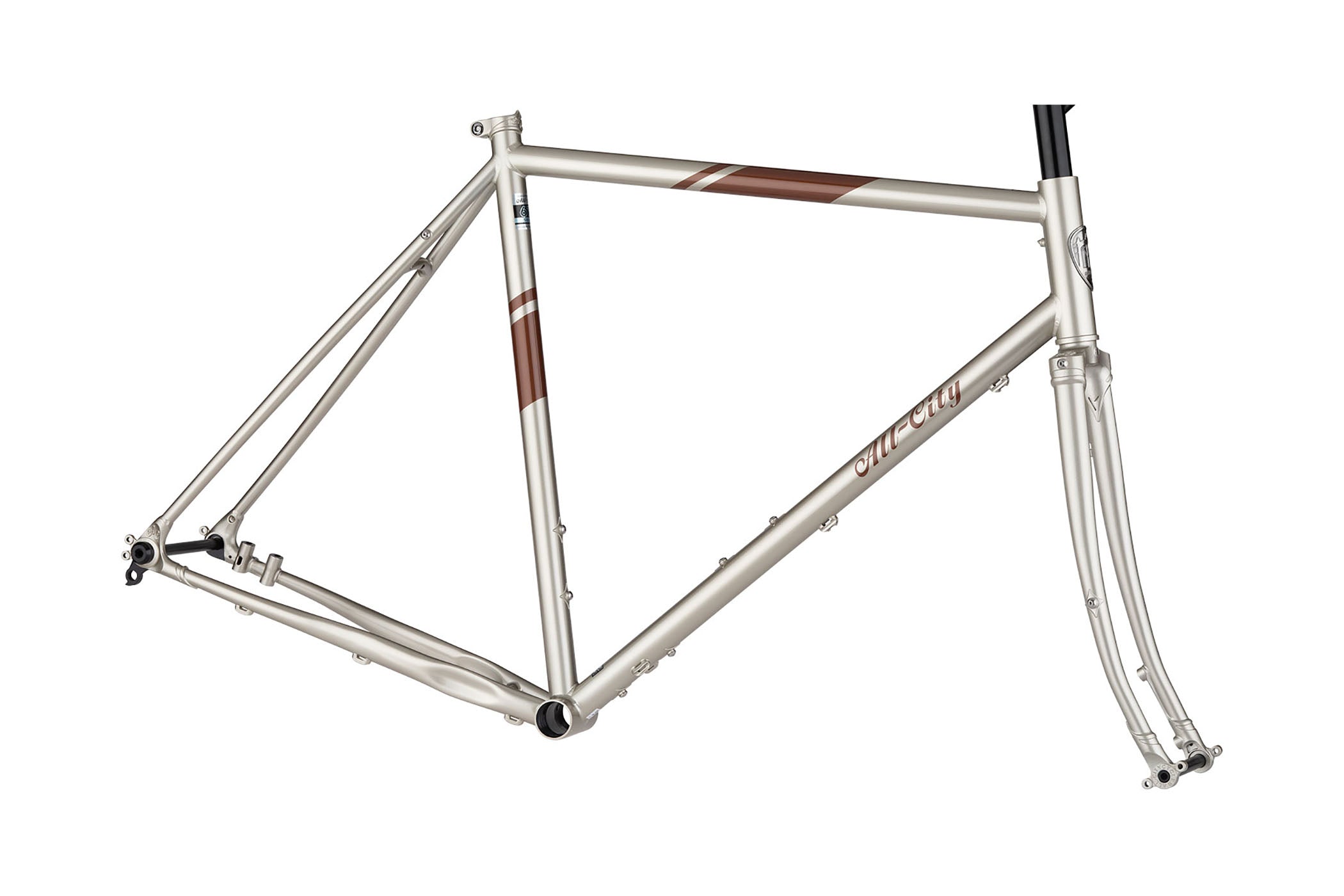 All City Space Horse 700c/650b Steel Adventure Bike Frameset - Perfect for Gravel Riding, Commuting & Urban Exploration