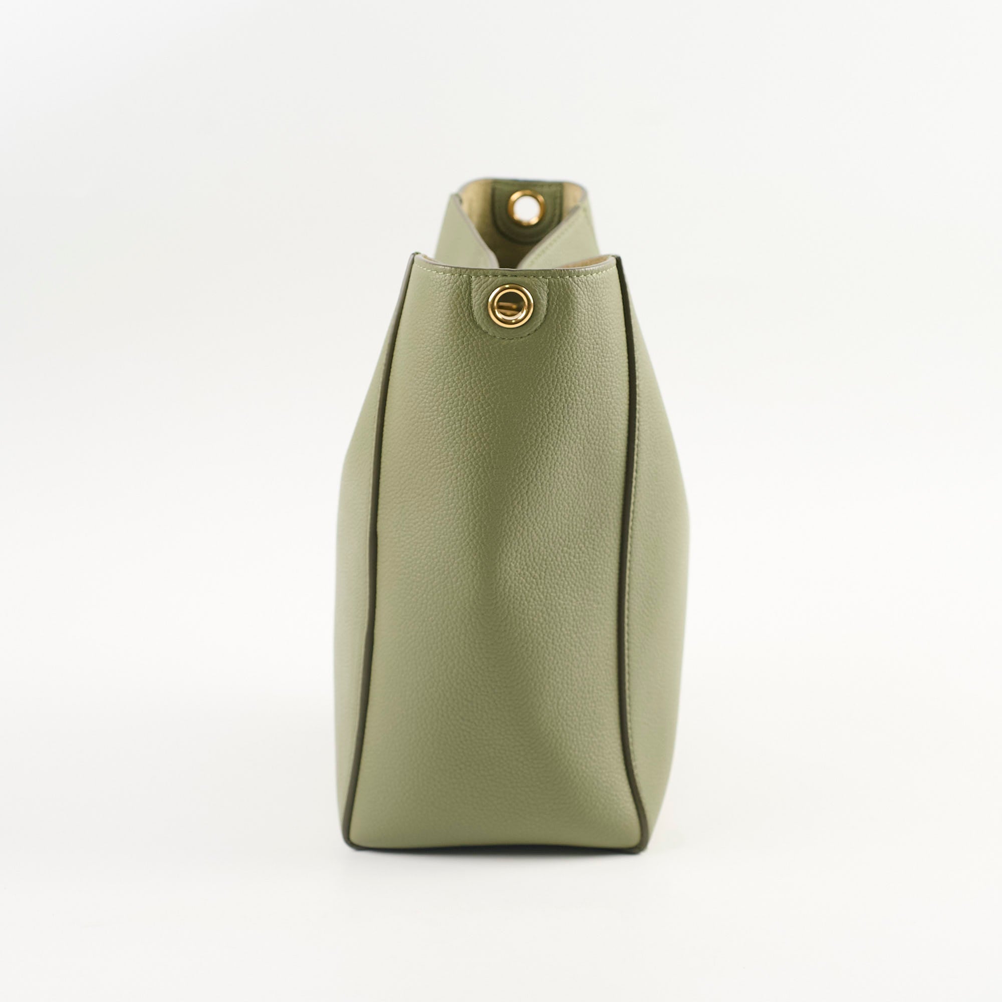 Celine Sangle Bucket Bag - Genuine Leather Crossbody Shoulder Bag in Green | Perfect for Work, Travel & Everyday Use
