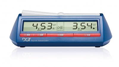 DGT North American Chess Game Timer - Digital Chess Clock for Tournaments & Practice - Perfect for US Chess Clubs, Tournaments & Home Play