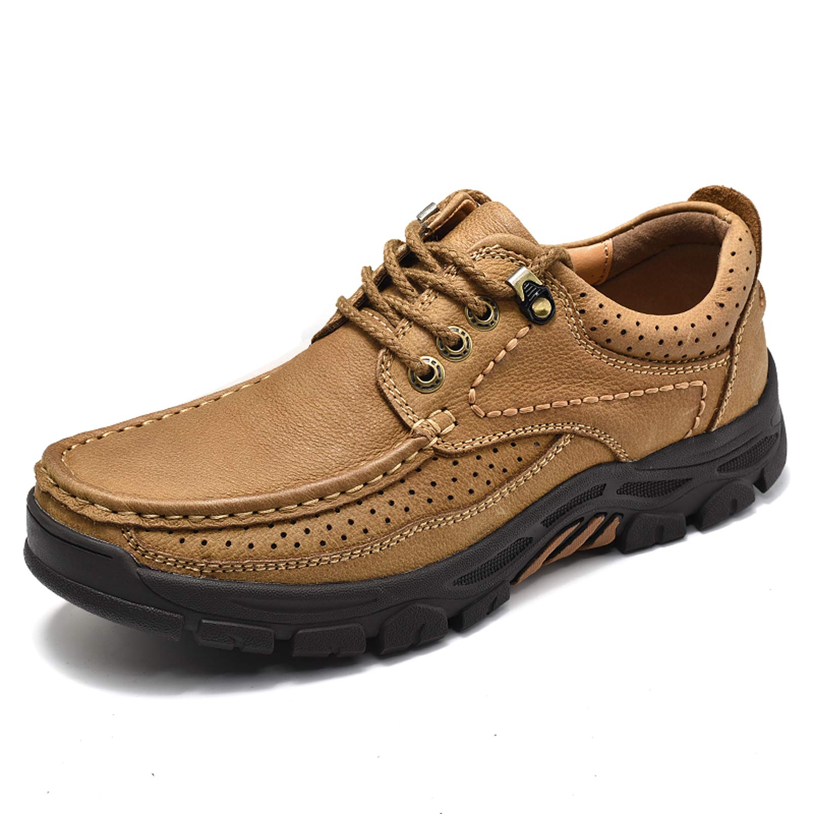 ZASDKN Men's Casual Hiking Shoes - Comfortable Walking Shoes for Work, Office, Dress & Outdoor Activities | Perfect for Daily Commute, Business Travel & Weekend Adventures