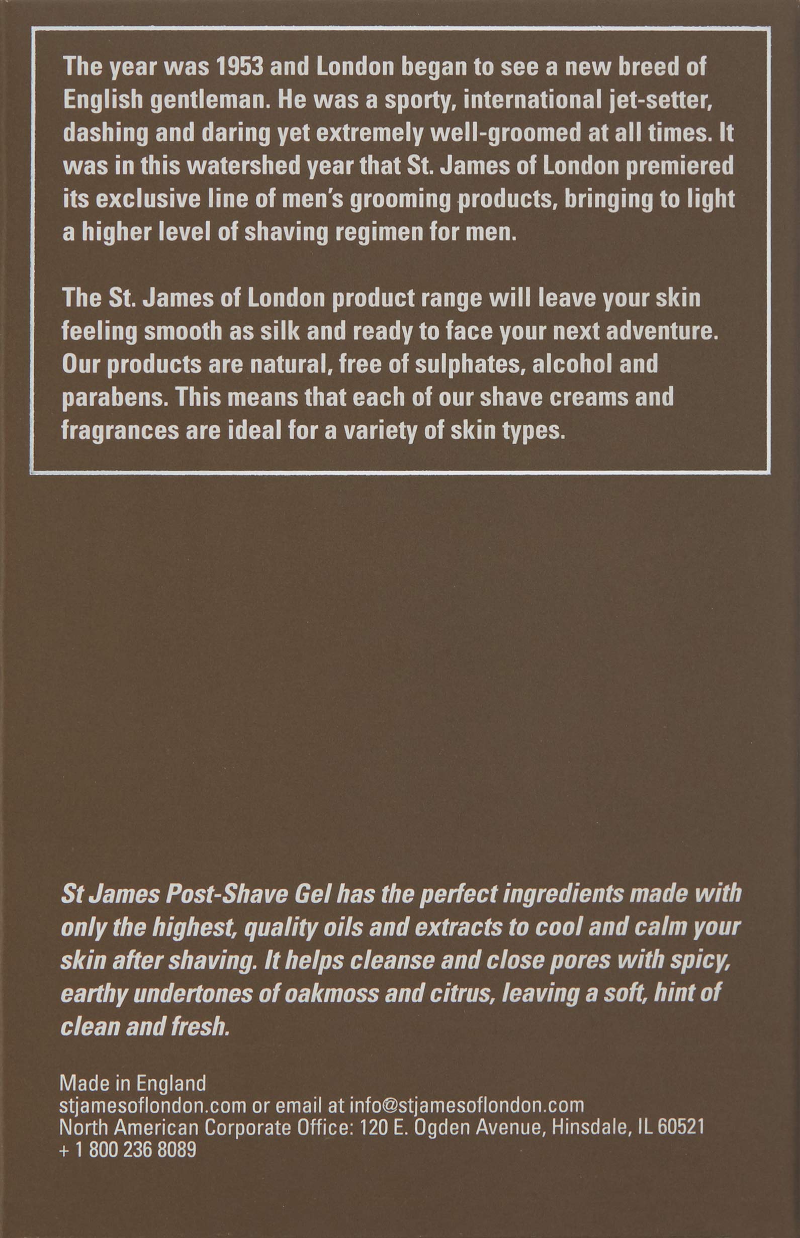 St James of London Black Pepper & Lime Post Shave Gel for Men – 3.4 oz Soothing & Hydrating After Shave Gel – Perfect for Sensitive Skin & Close Shaves – Ideal for Daily Grooming Routine & Post-Shave Care