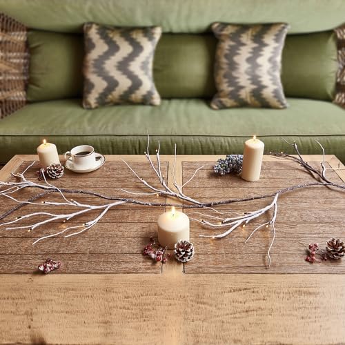 snow dusted garland