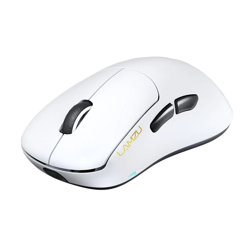 Lamzu Thorn Wireless Gaming Mouse - Lightweight Ergonomic Design, 16000 DPI, RGB Lighting - Perfect for FPS, MOBA, and Esports Gaming (White)