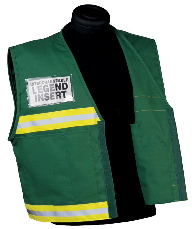 4700 Series Incident Command Vest - High Visibility Safety Vest for Emergency Responders & Law Enforcement - Ideal for Firefighting, Police, and Search & Rescue Operations