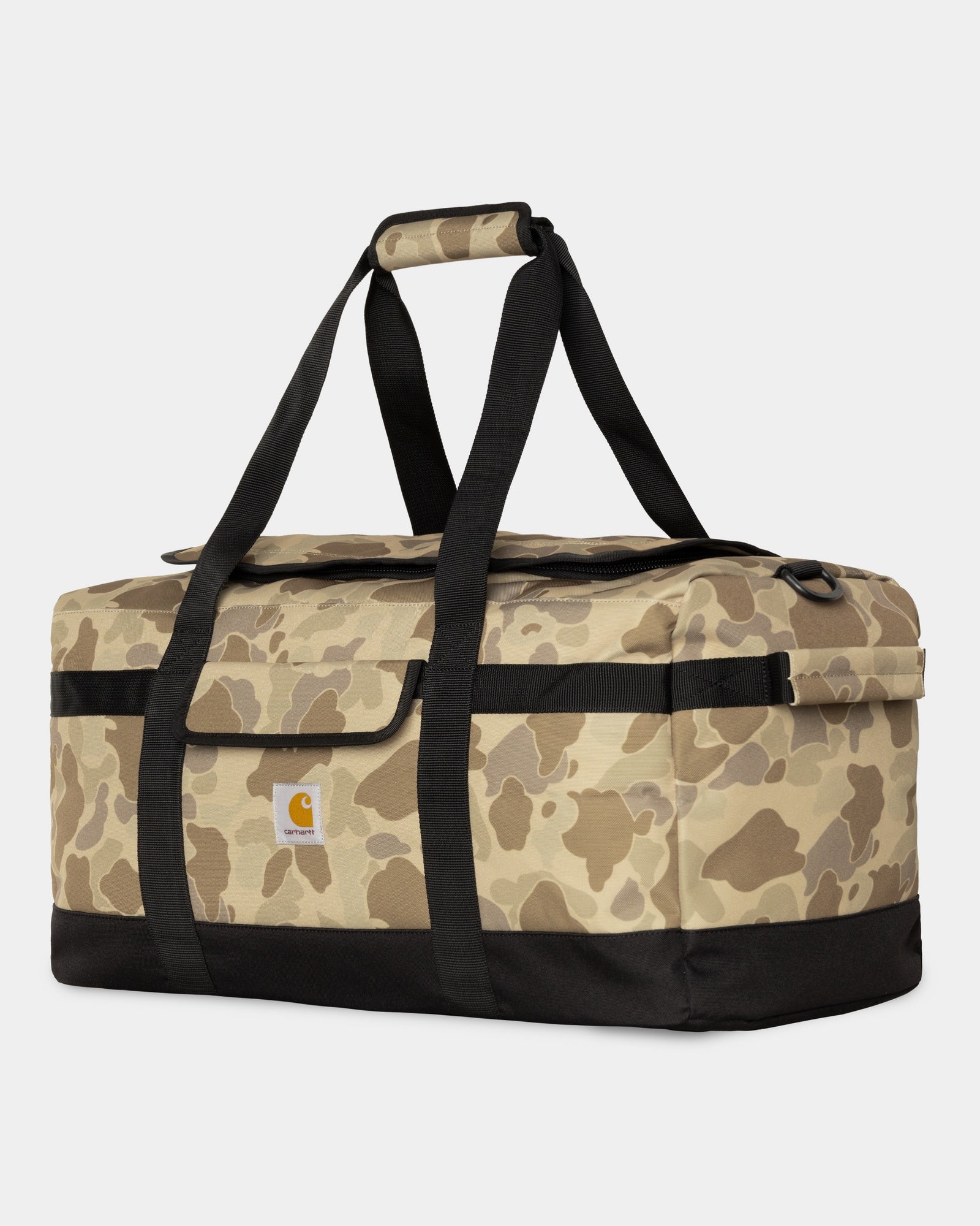 Jack Duffle Bag - Waterproof Travel Duffel with Desert Duck Camo Pattern | Perfect for Gym, Camping & Weekend Getaways