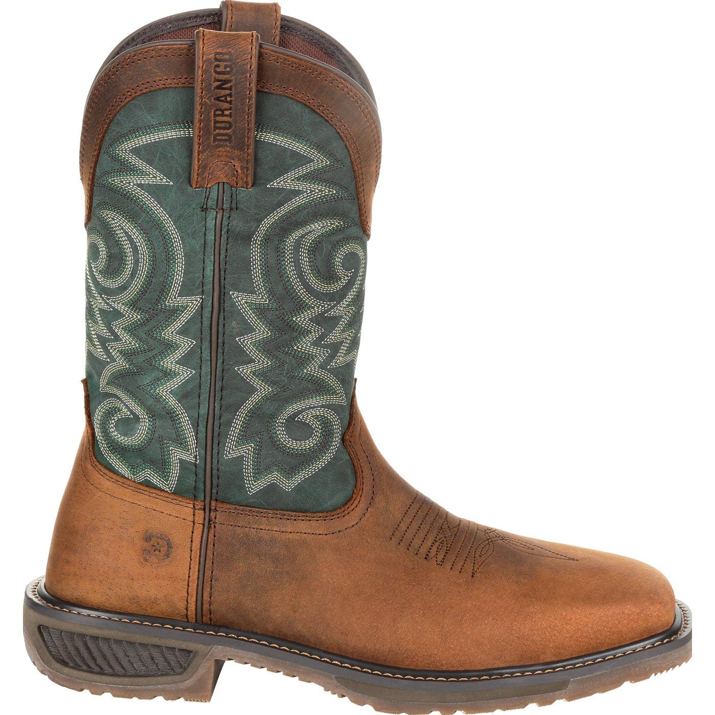 Durango Men's Workhorse Western Boot - Durable Cowboy Boots for Ranch Work & Riding - Perfect for Ranchers, Farmers & Outdoor Enthusiasts