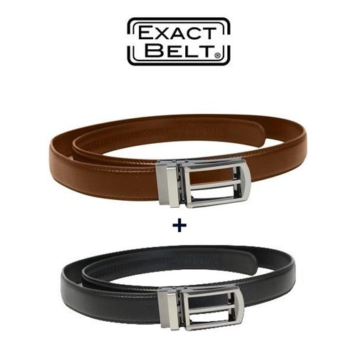 Exact Belt - Premium Leather Dress Belt for Men | Classic & Stylish Formal Wear Accessory | Perfect for Office, Business Meetings & Special Occasions