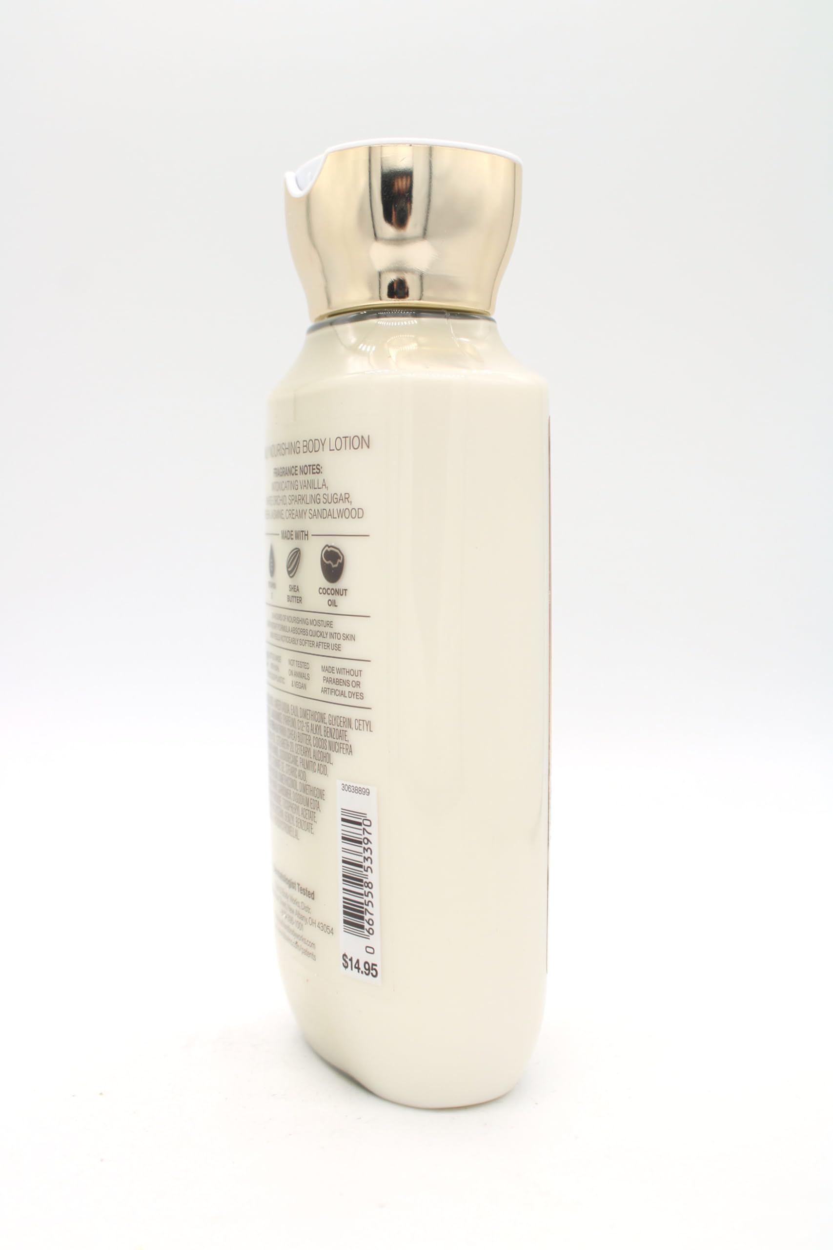 Warm Vanilla Sugar Body Lotion - 8 fl oz Daily Moisturizing Cream for Dry Skin | Bath & Body Works Scented Lotion for Women & Men | Perfect for Winter Hydration & Gift Sets