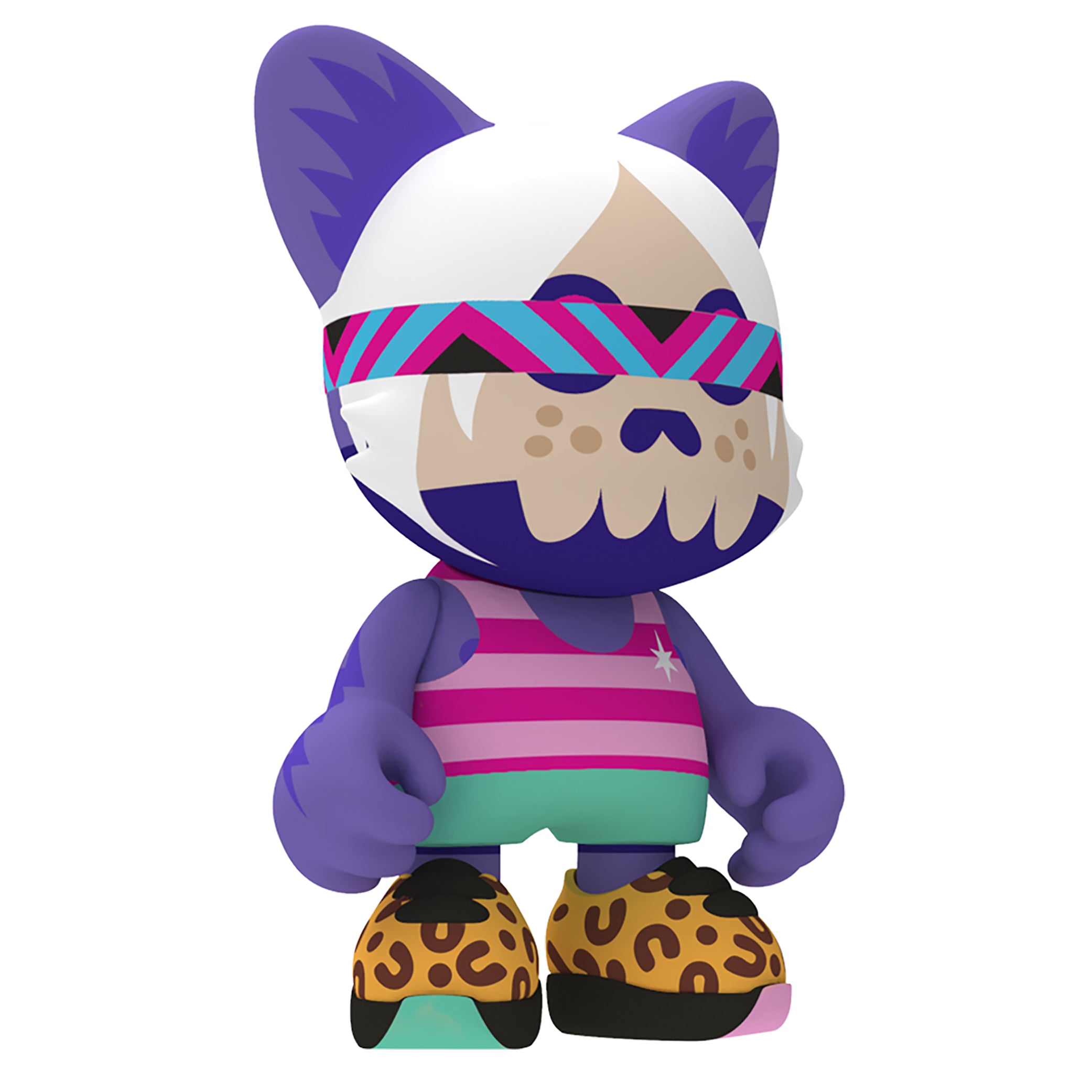 Pete Fowler x Superplastic Ovnik SuperJanky Rotterdam Edition Collectible Art Toy - Limited Edition Vinyl Figure for Home Decor, Office Display & Pop Culture Collectors