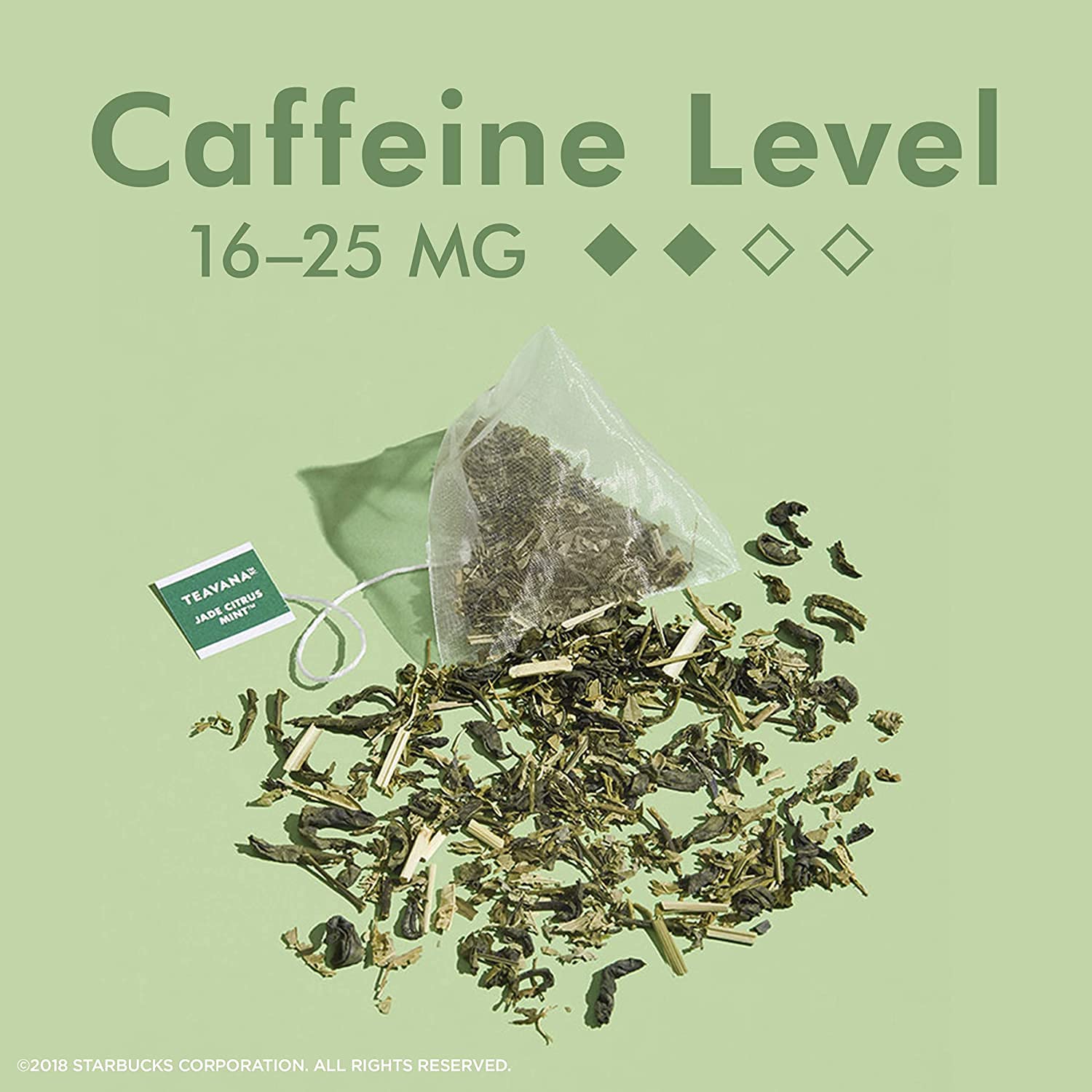 Premium Jade Citrus Mint Green Tea - 0.85oz | Natural Flavored Herbal Tea Bags | Refreshing & Antioxidant-Rich | Perfect for Morning Boost or Afternoon Relaxation
