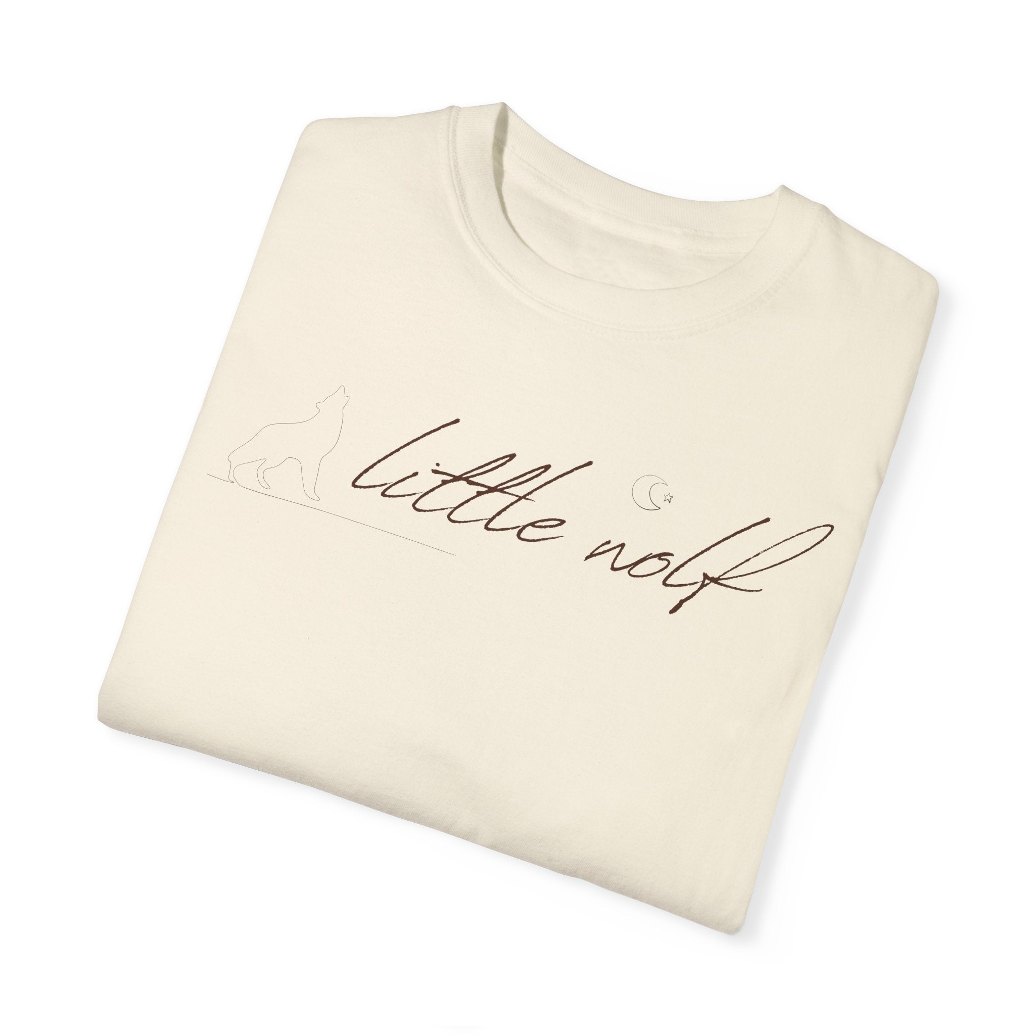 Little Wolf Graphic T-Shirt for Men & Women - Soft Cotton Comfort Fit Tee - Perfect for Casual Wear, Outdoor Adventures & Gifts