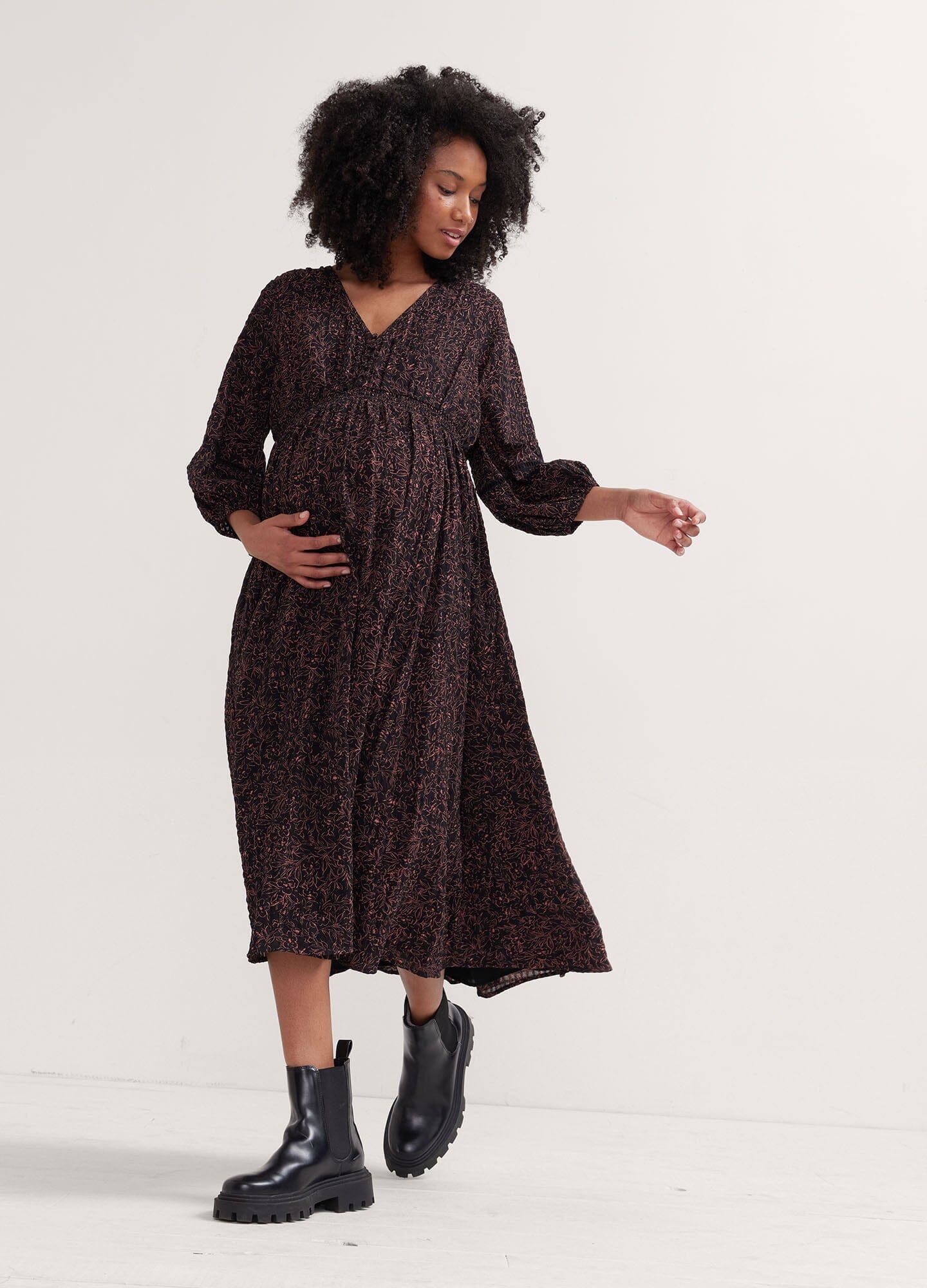 Victoria Dress - Elegant Floral Summer Dress for Women | Perfect for Beach, Wedding & Party Occasions